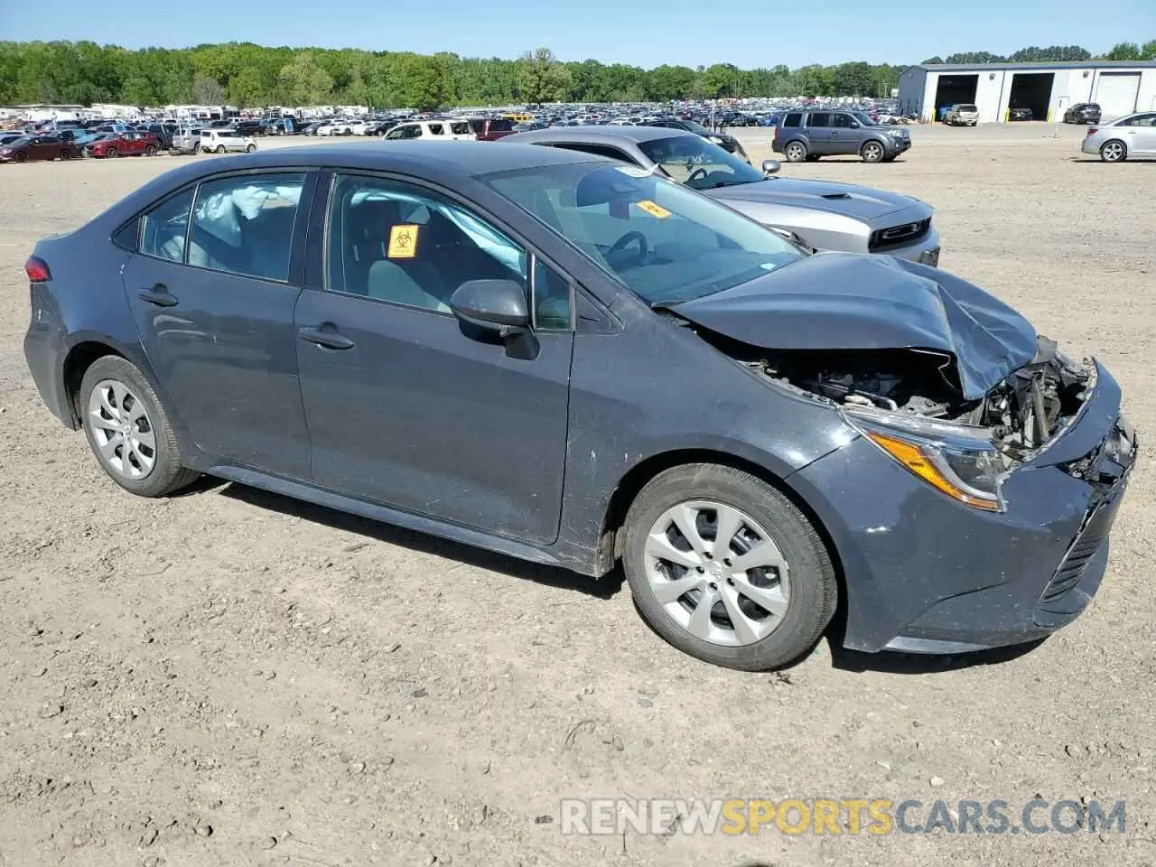 4 fotografías del automóvil dañado 5YFB4MDE1RP157159 TOYOTA COROLLA 2024
