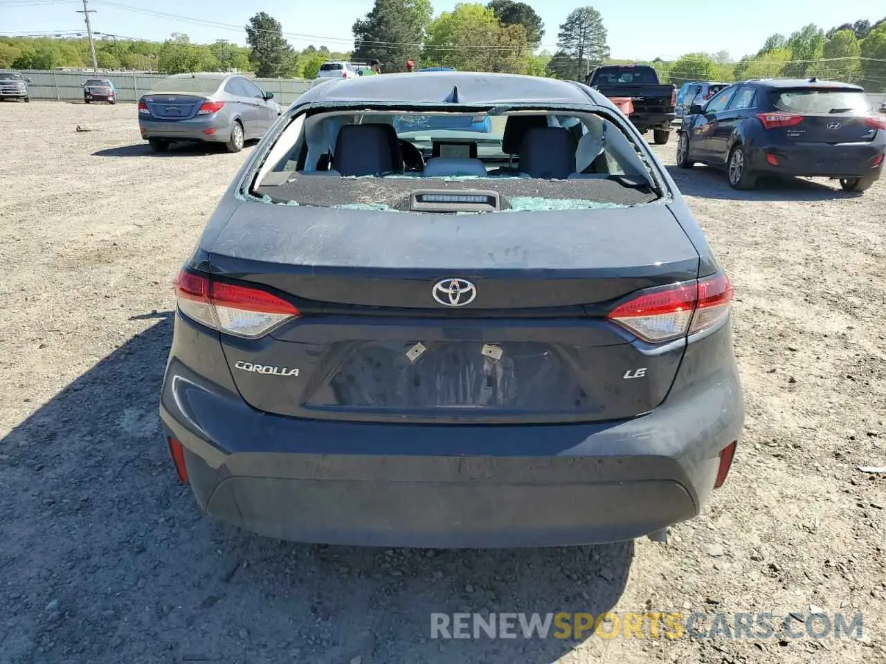 6 fotografías del automóvil dañado 5YFB4MDE1RP157159 TOYOTA COROLLA 2024