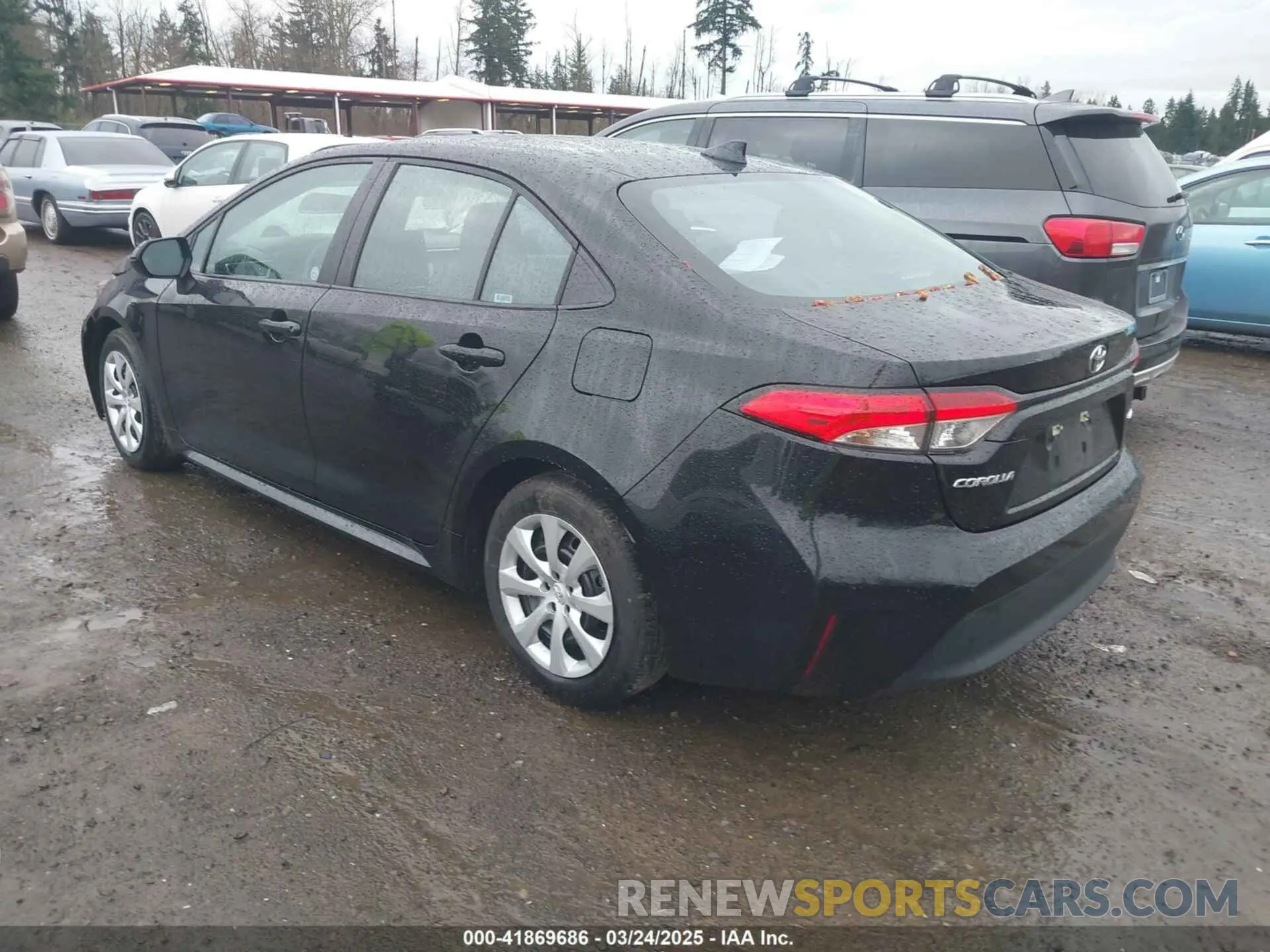 3 fotografías del automóvil dañado 5YFB4MDE1RP157937 TOYOTA COROLLA 2024
