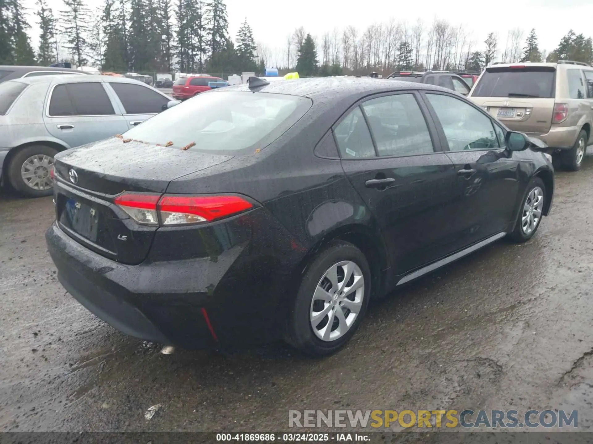 4 fotografías del automóvil dañado 5YFB4MDE1RP157937 TOYOTA COROLLA 2024