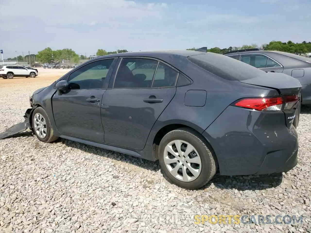 2 fotografías del automóvil dañado 5YFB4MDE1RP158943 TOYOTA COROLLA 2024