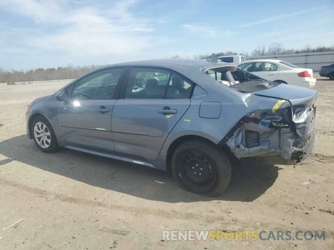 2 fotografías del automóvil dañado 5YFB4MDE1RP159705 TOYOTA COROLLA 2024