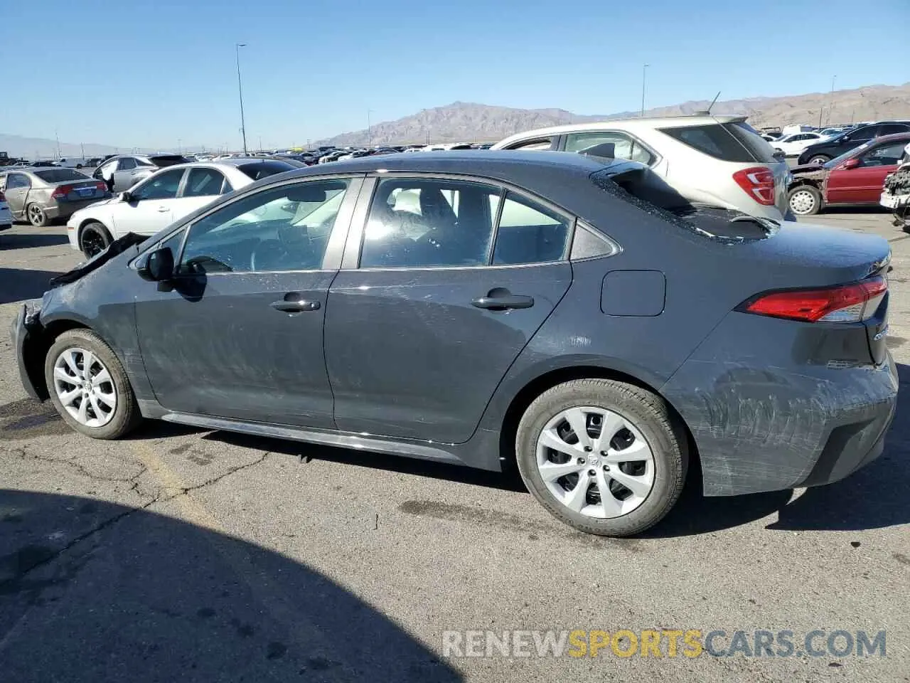 2 fotografías del automóvil dañado 5YFB4MDE1RP167335 TOYOTA COROLLA 2024