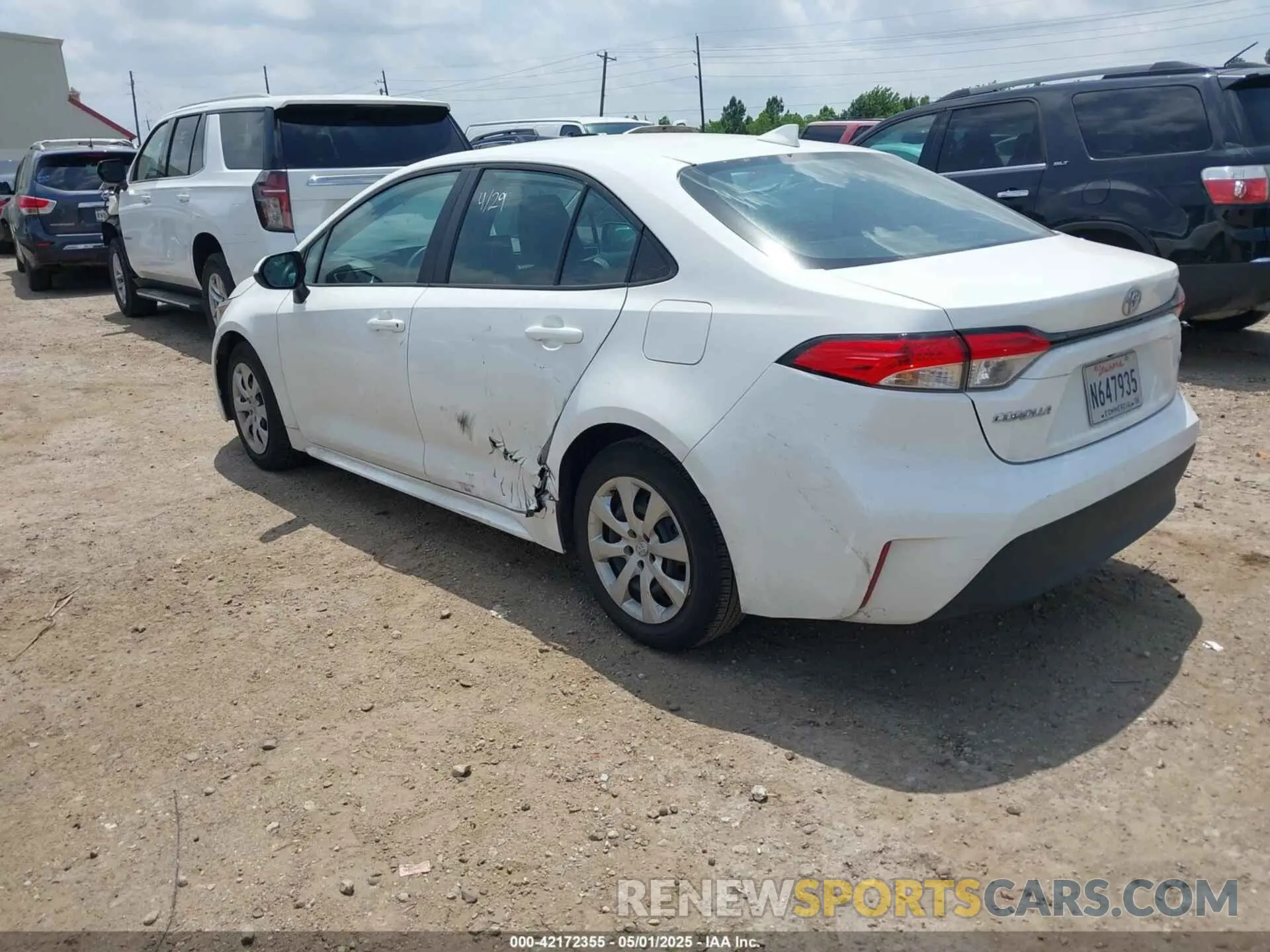 3 fotografías del automóvil dañado 5YFB4MDE1RP170932 TOYOTA COROLLA 2024