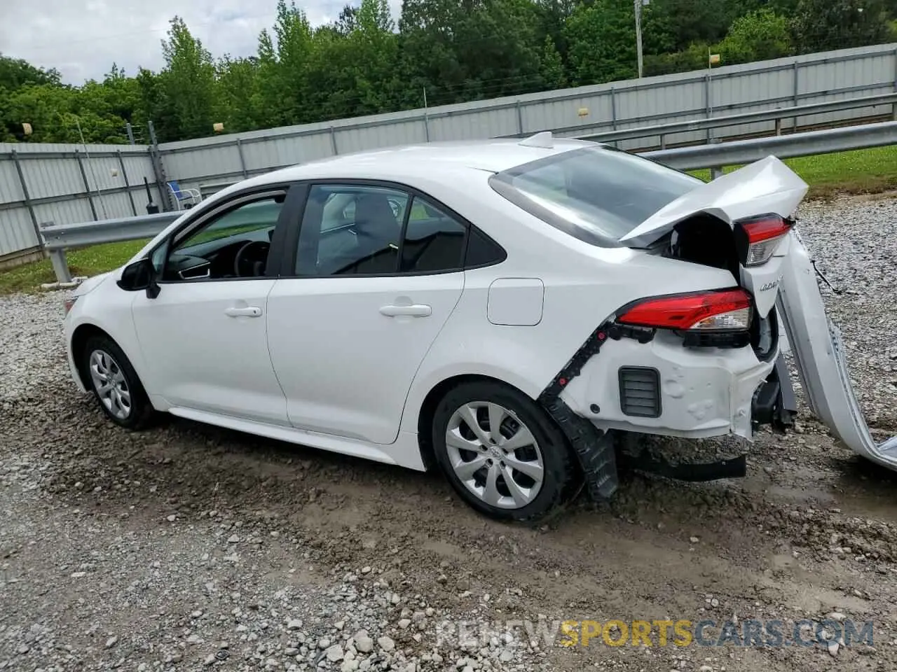 2 fotografías del automóvil dañado 5YFB4MDE1RP178495 TOYOTA COROLLA 2024
