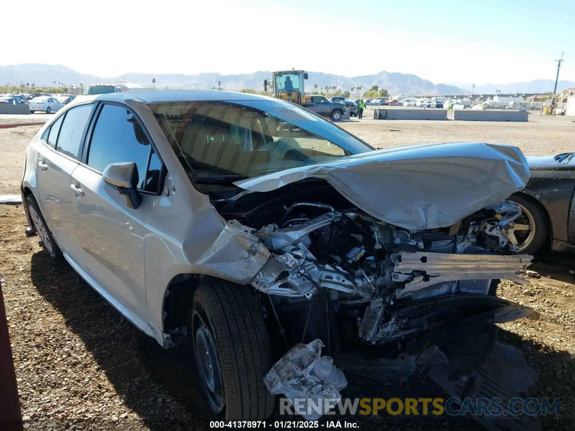 1 fotografías del automóvil dañado 5YFB4MDE1RP183356 TOYOTA COROLLA 2024