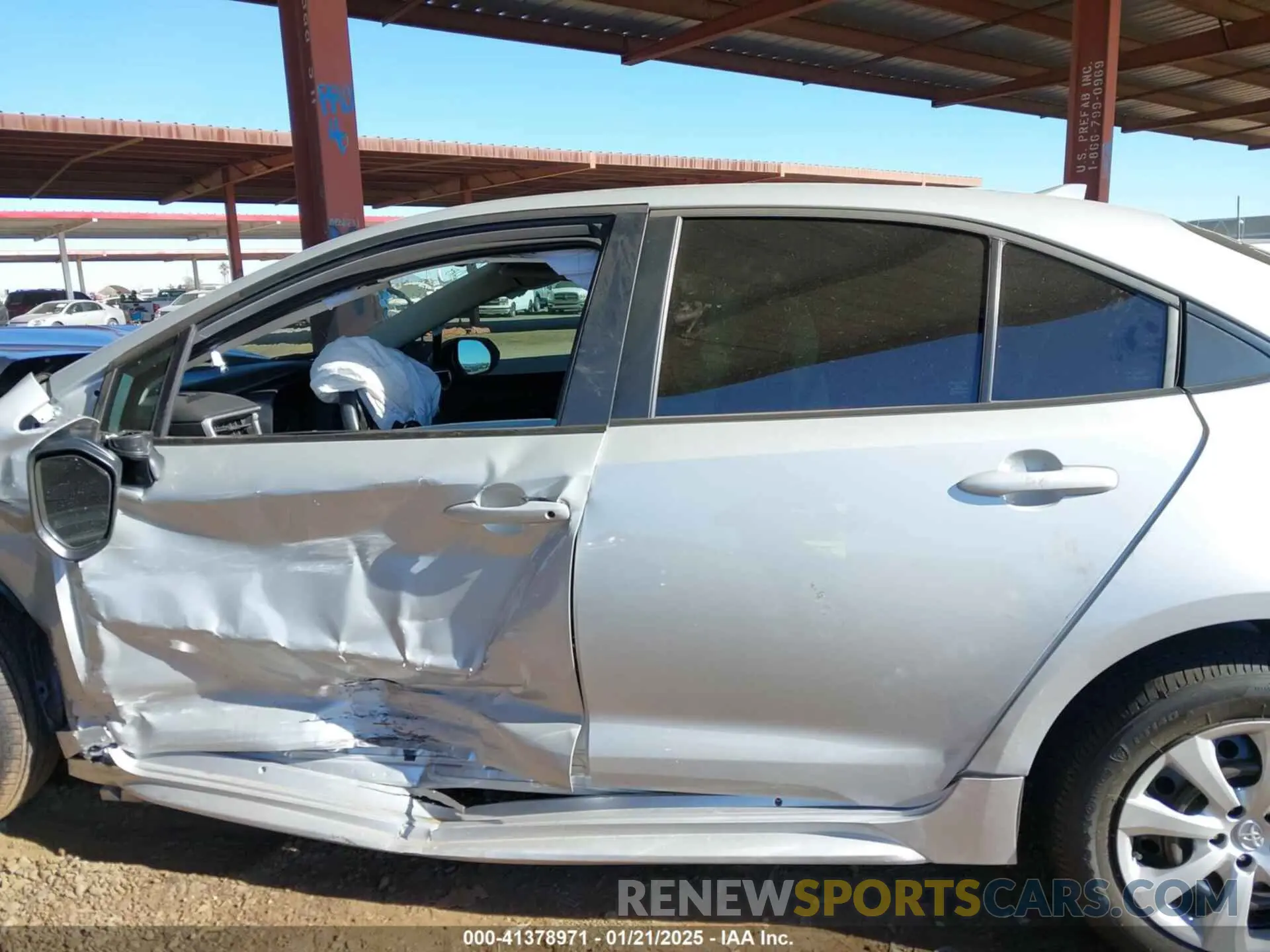 15 fotografías del automóvil dañado 5YFB4MDE1RP183356 TOYOTA COROLLA 2024