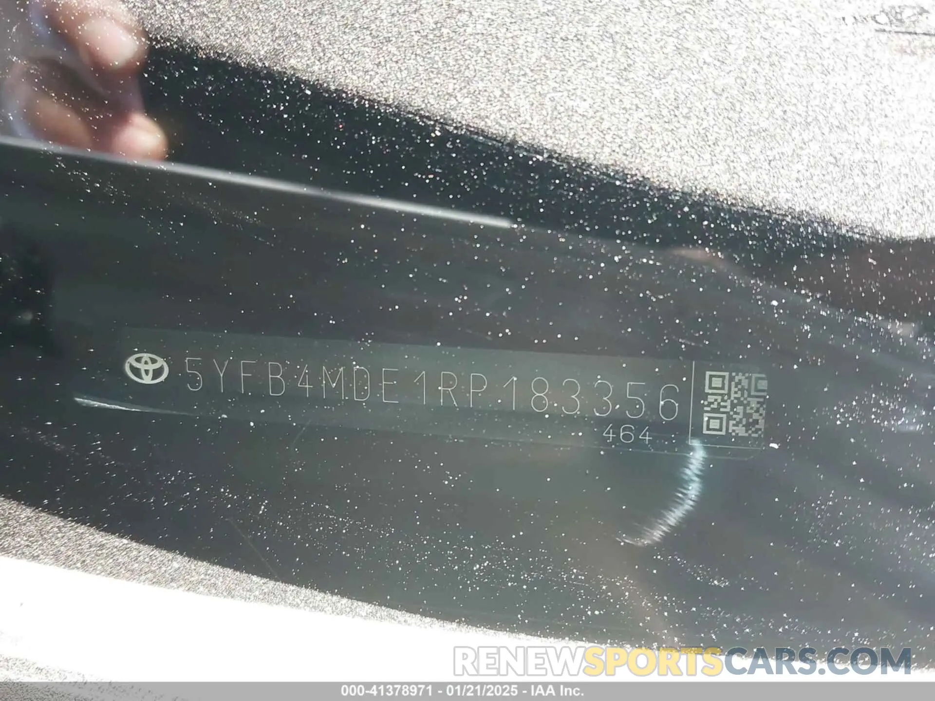 9 fotografías del automóvil dañado 5YFB4MDE1RP183356 TOYOTA COROLLA 2024