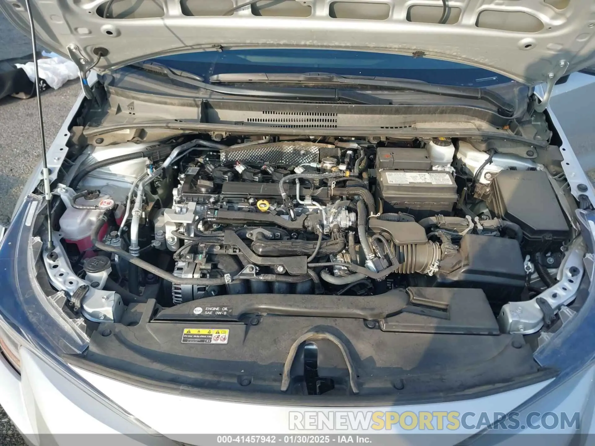 10 fotografías del automóvil dañado 5YFB4MDE1RP185060 TOYOTA COROLLA 2024
