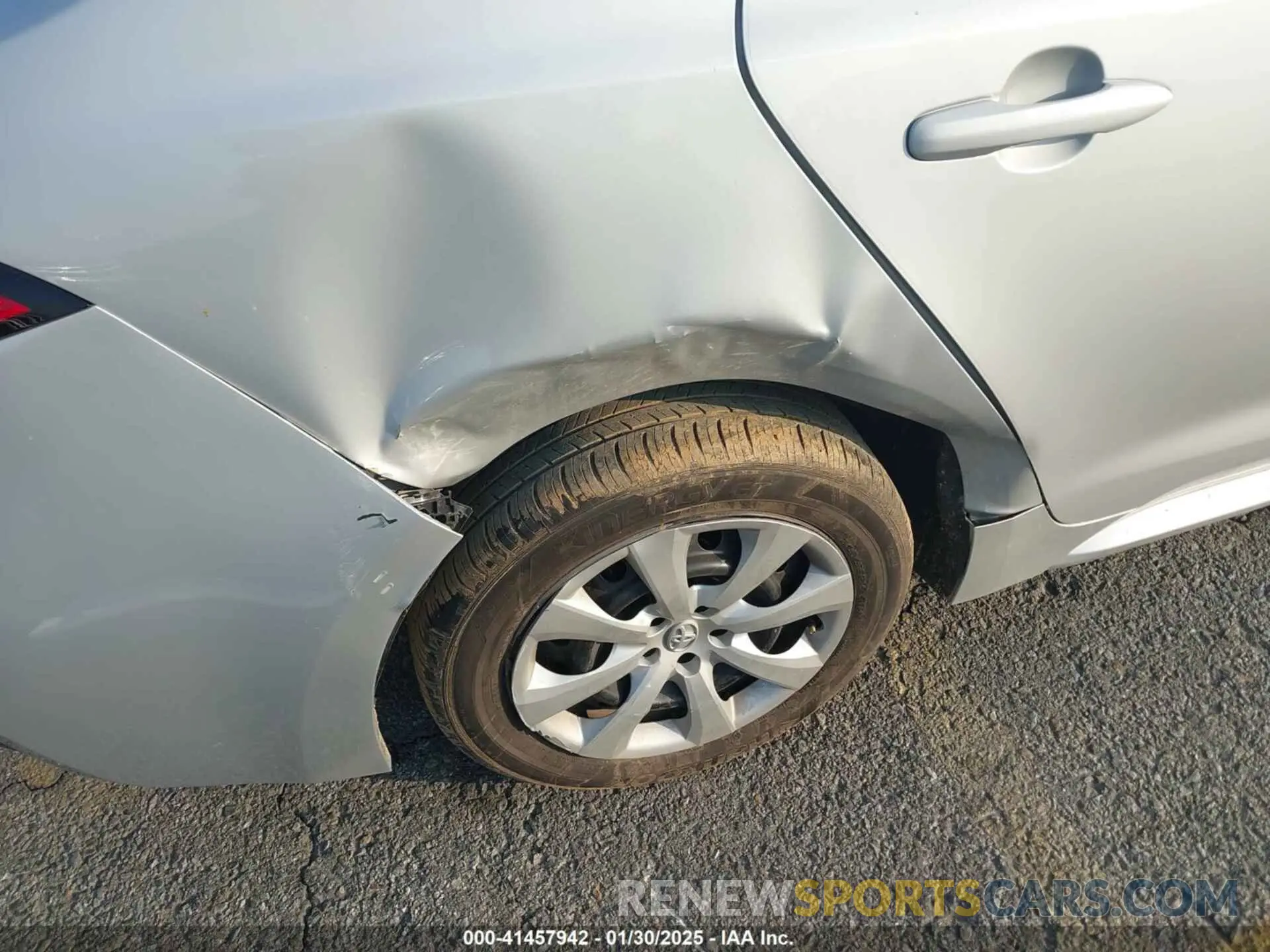 6 fotografías del automóvil dañado 5YFB4MDE1RP185060 TOYOTA COROLLA 2024