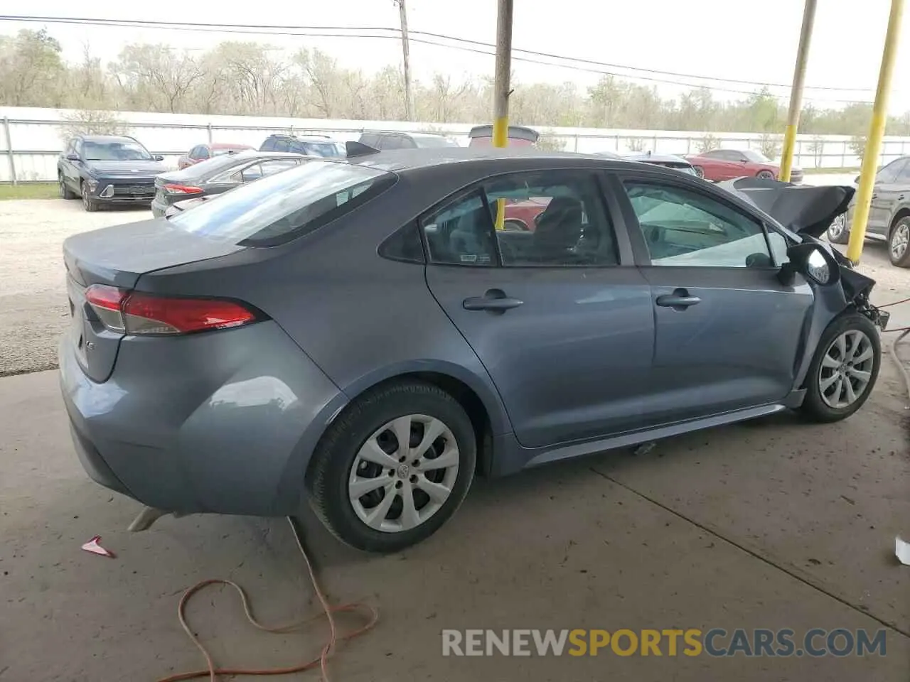3 fotografías del automóvil dañado 5YFB4MDE1RP185818 TOYOTA COROLLA 2024