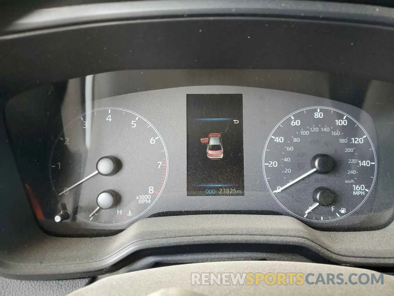 9 fotografías del automóvil dañado 5YFB4MDE1RP185818 TOYOTA COROLLA 2024