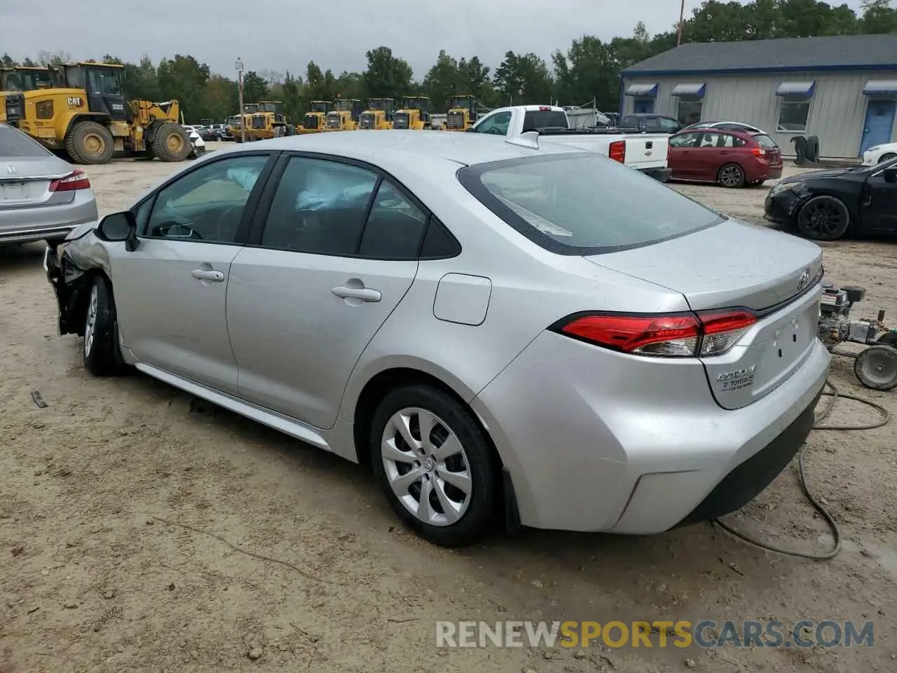 2 fotografías del automóvil dañado 5YFB4MDE1RP205386 TOYOTA COROLLA 2024