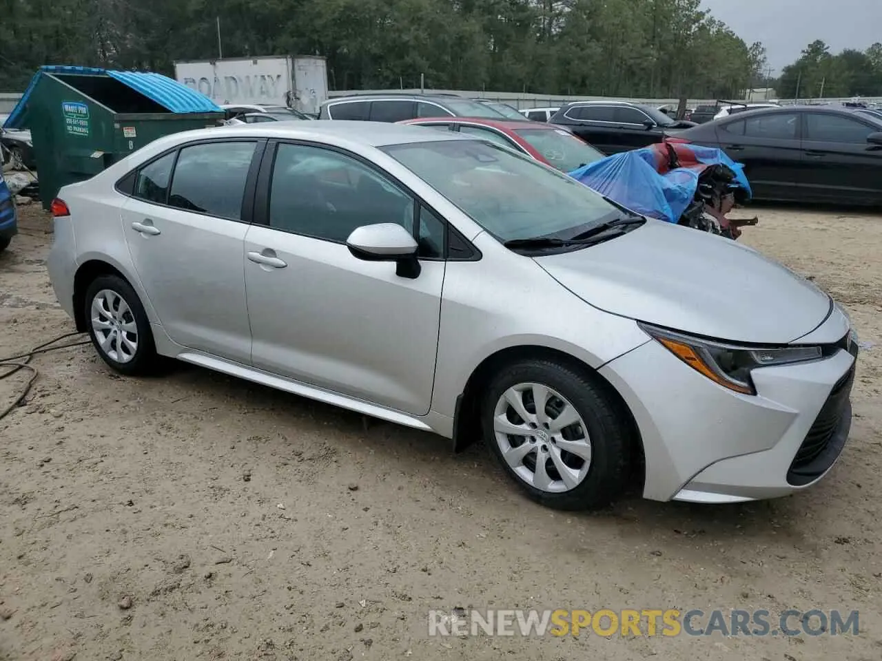 4 fotografías del automóvil dañado 5YFB4MDE1RP205386 TOYOTA COROLLA 2024