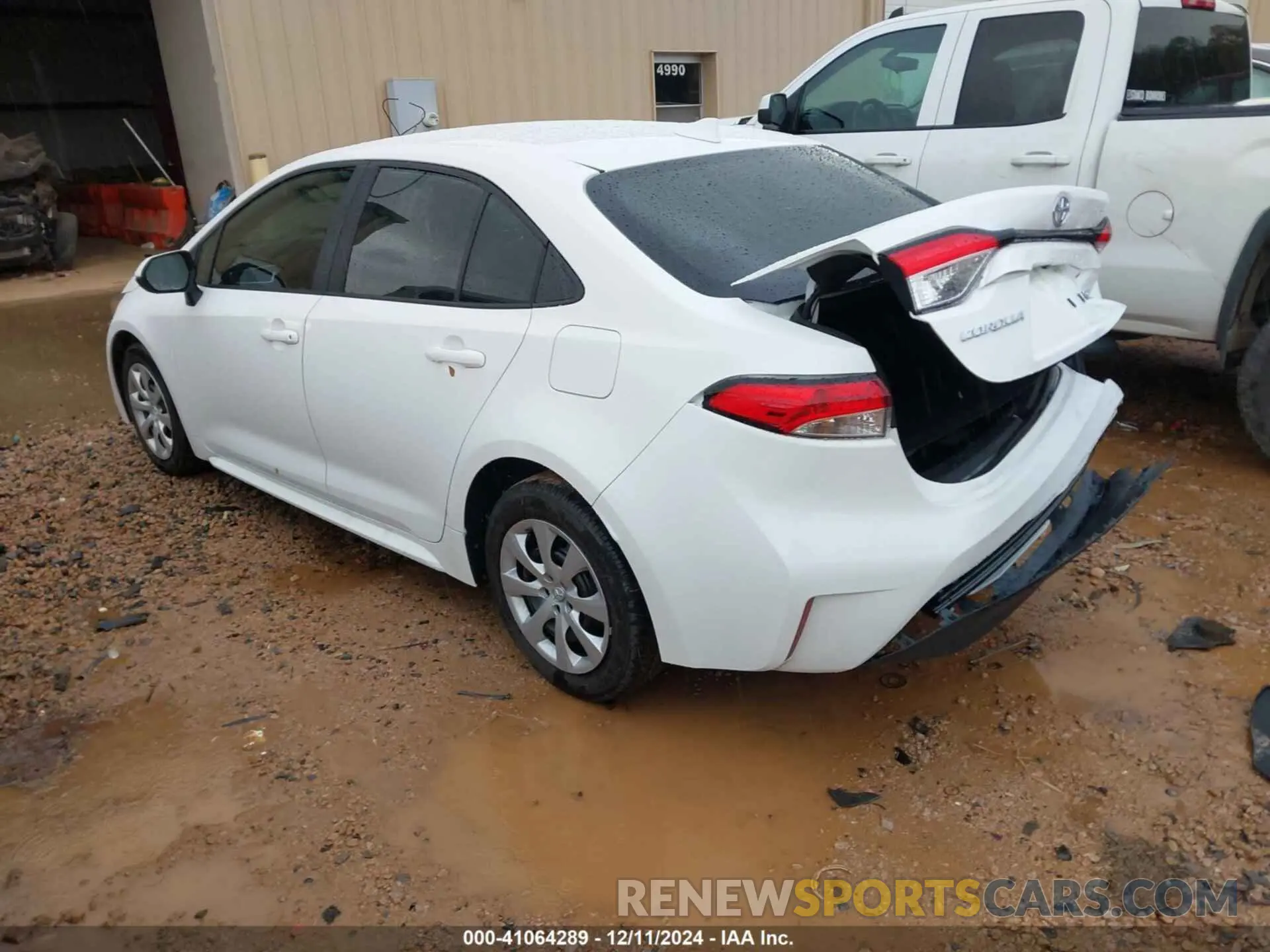 3 fotografías del automóvil dañado 5YFB4MDE1RP205596 TOYOTA COROLLA 2024