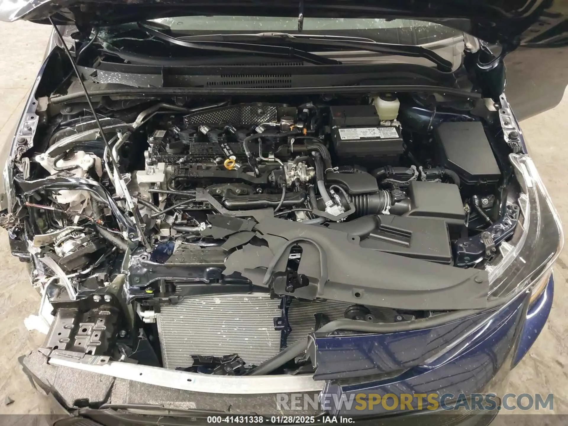 10 fotografías del automóvil dañado 5YFB4MDE1RP225251 TOYOTA COROLLA 2024