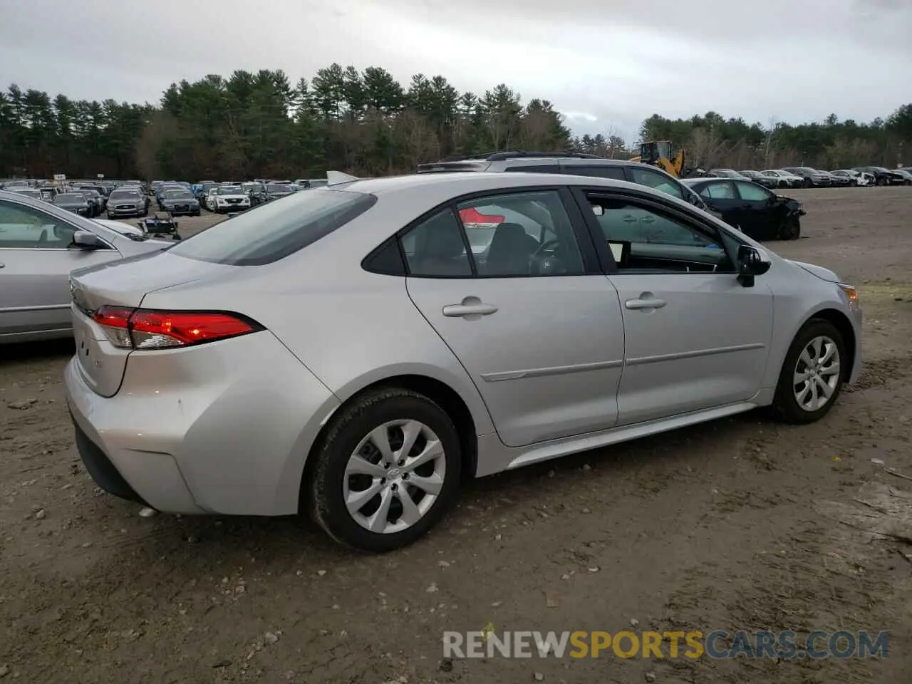 3 fotografías del automóvil dañado 5YFB4MDE2RP081712 TOYOTA COROLLA 2024