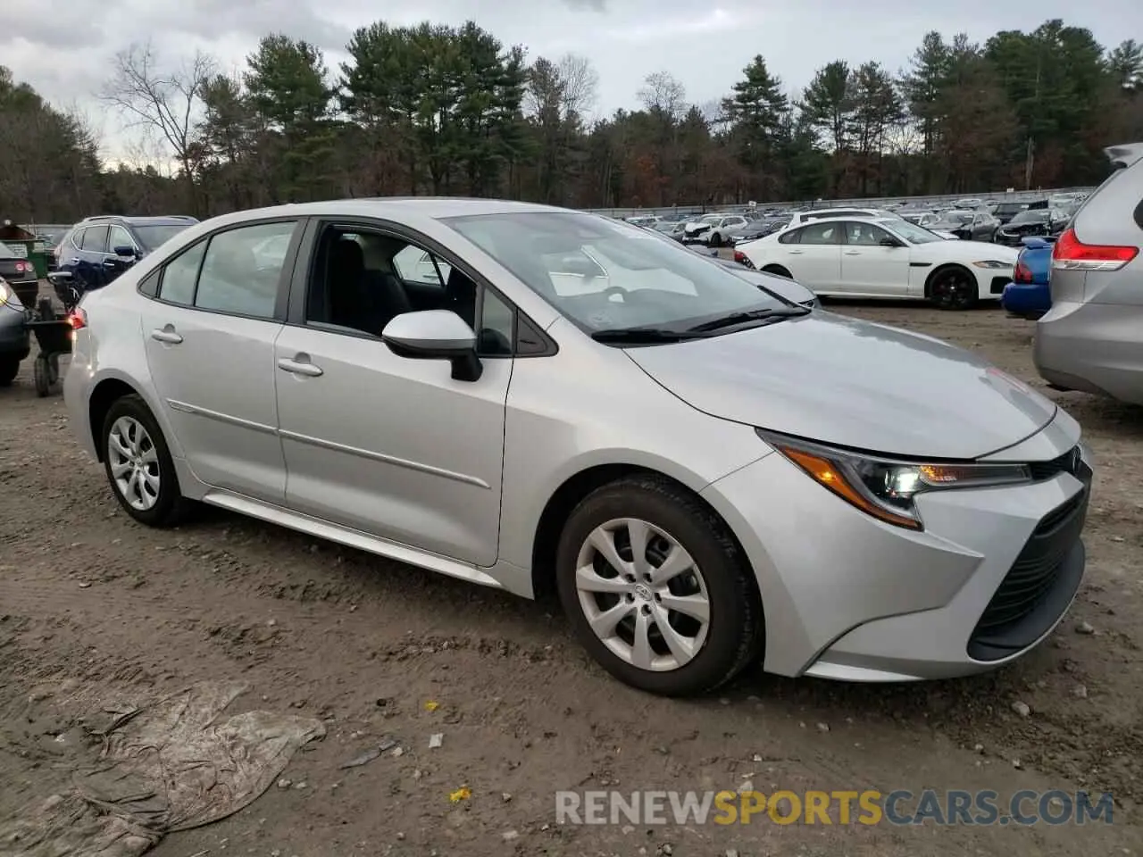 4 fotografías del automóvil dañado 5YFB4MDE2RP081712 TOYOTA COROLLA 2024