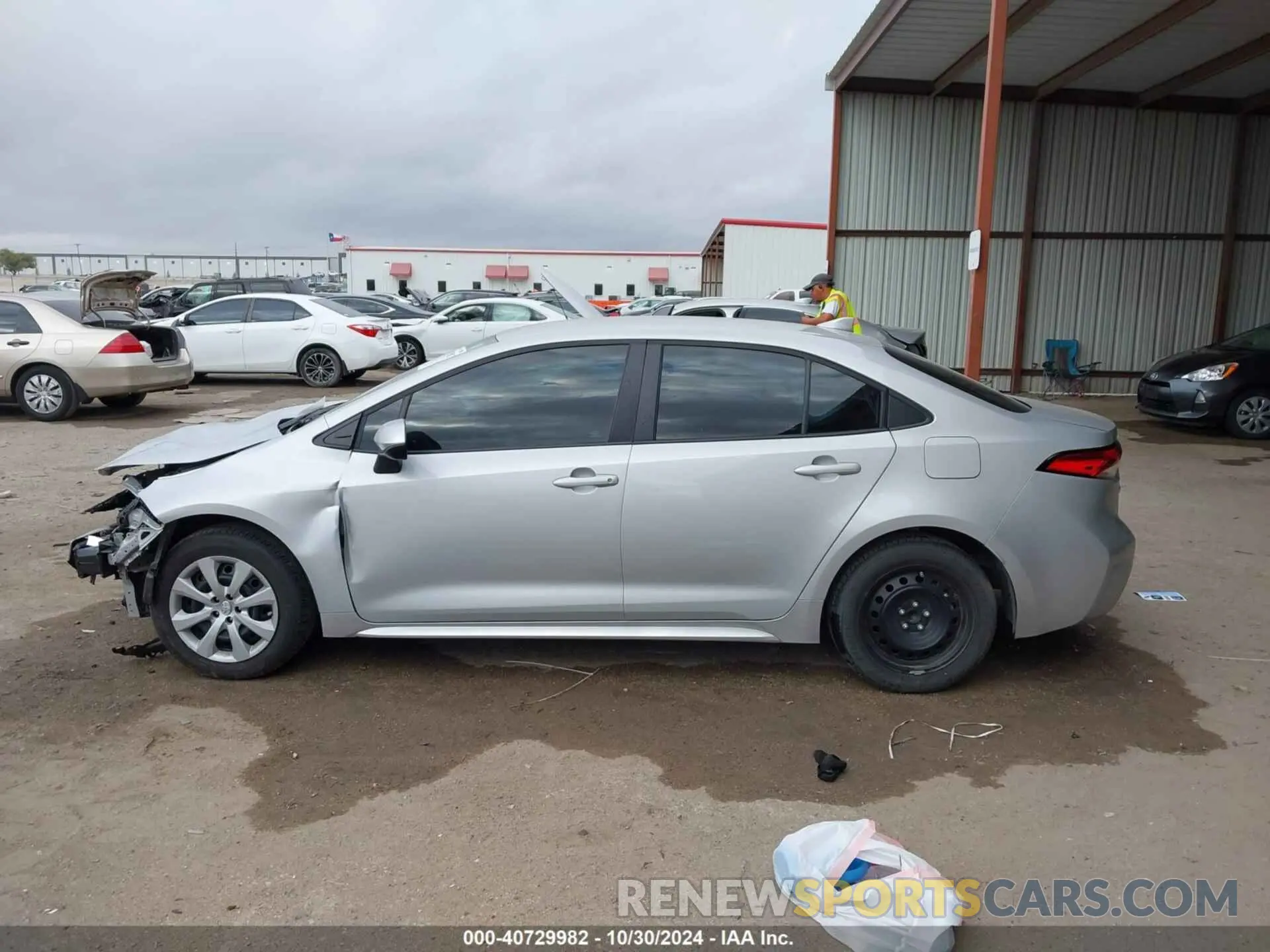 15 fotografías del automóvil dañado 5YFB4MDE2RP086294 TOYOTA COROLLA 2024