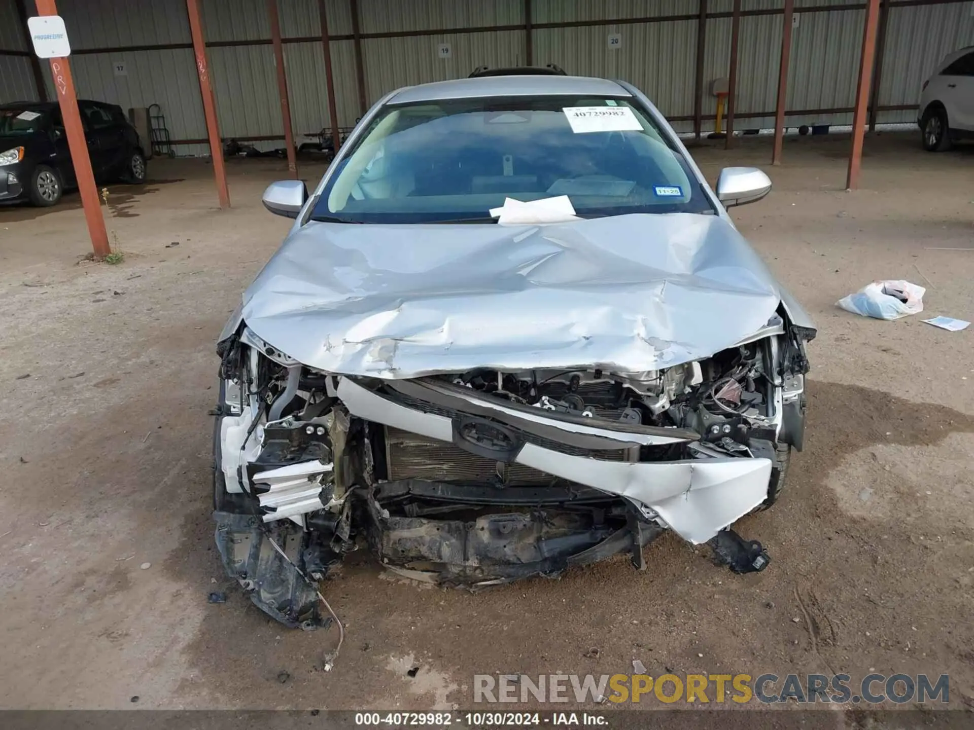 6 fotografías del automóvil dañado 5YFB4MDE2RP086294 TOYOTA COROLLA 2024