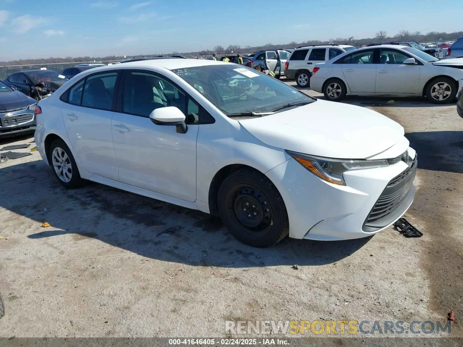 1 fotografías del automóvil dañado 5YFB4MDE2RP092483 TOYOTA COROLLA 2024