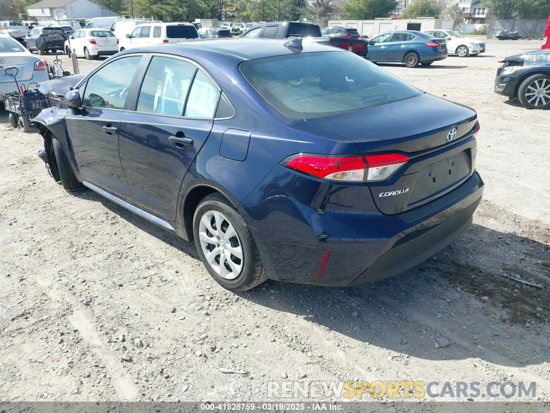 3 fotografías del automóvil dañado 5YFB4MDE2RP108701 TOYOTA COROLLA 2024