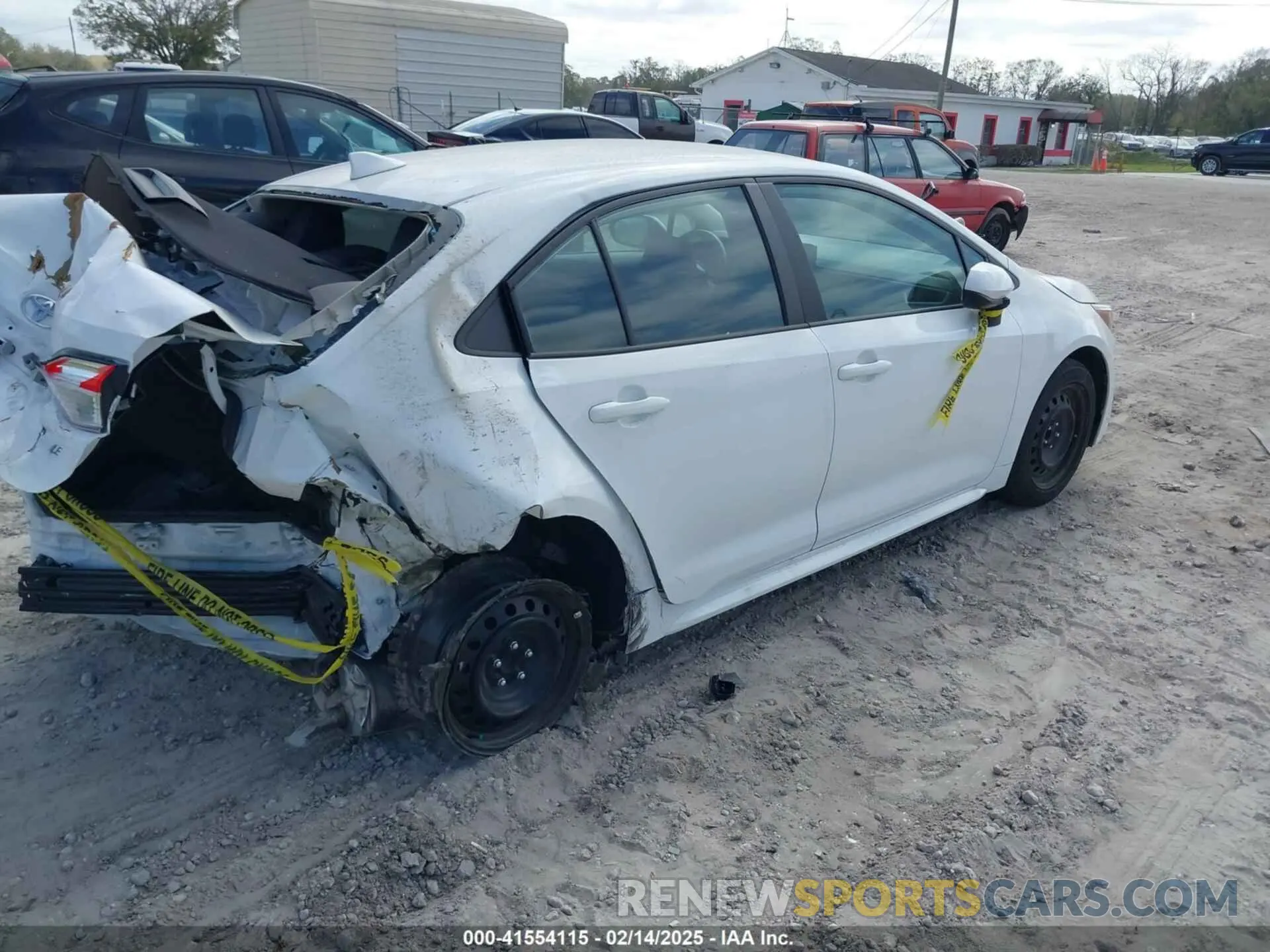 4 fotografías del automóvil dañado 5YFB4MDE2RP115227 TOYOTA COROLLA 2024