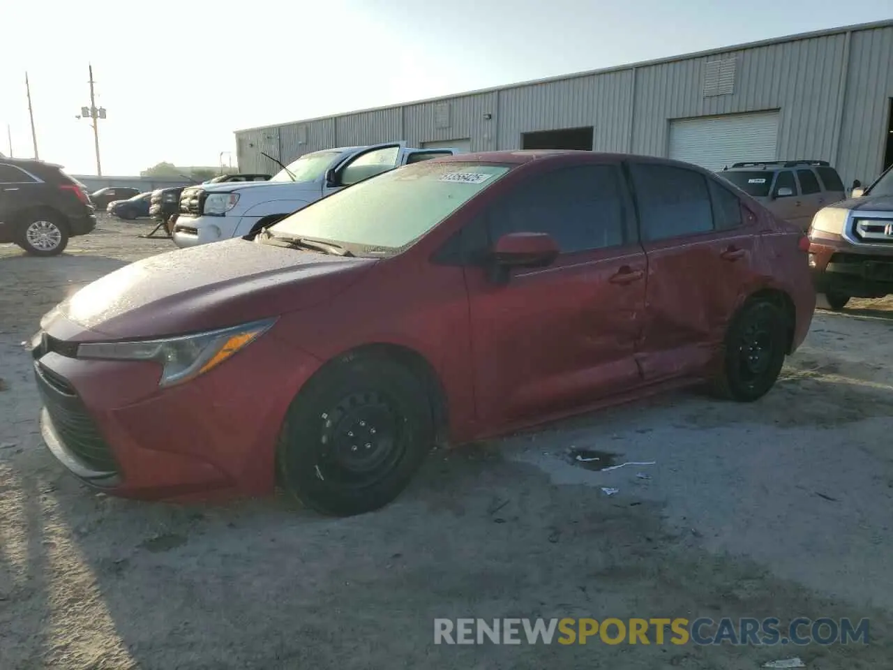 1 fotografías del automóvil dañado 5YFB4MDE2RP120363 TOYOTA COROLLA 2024