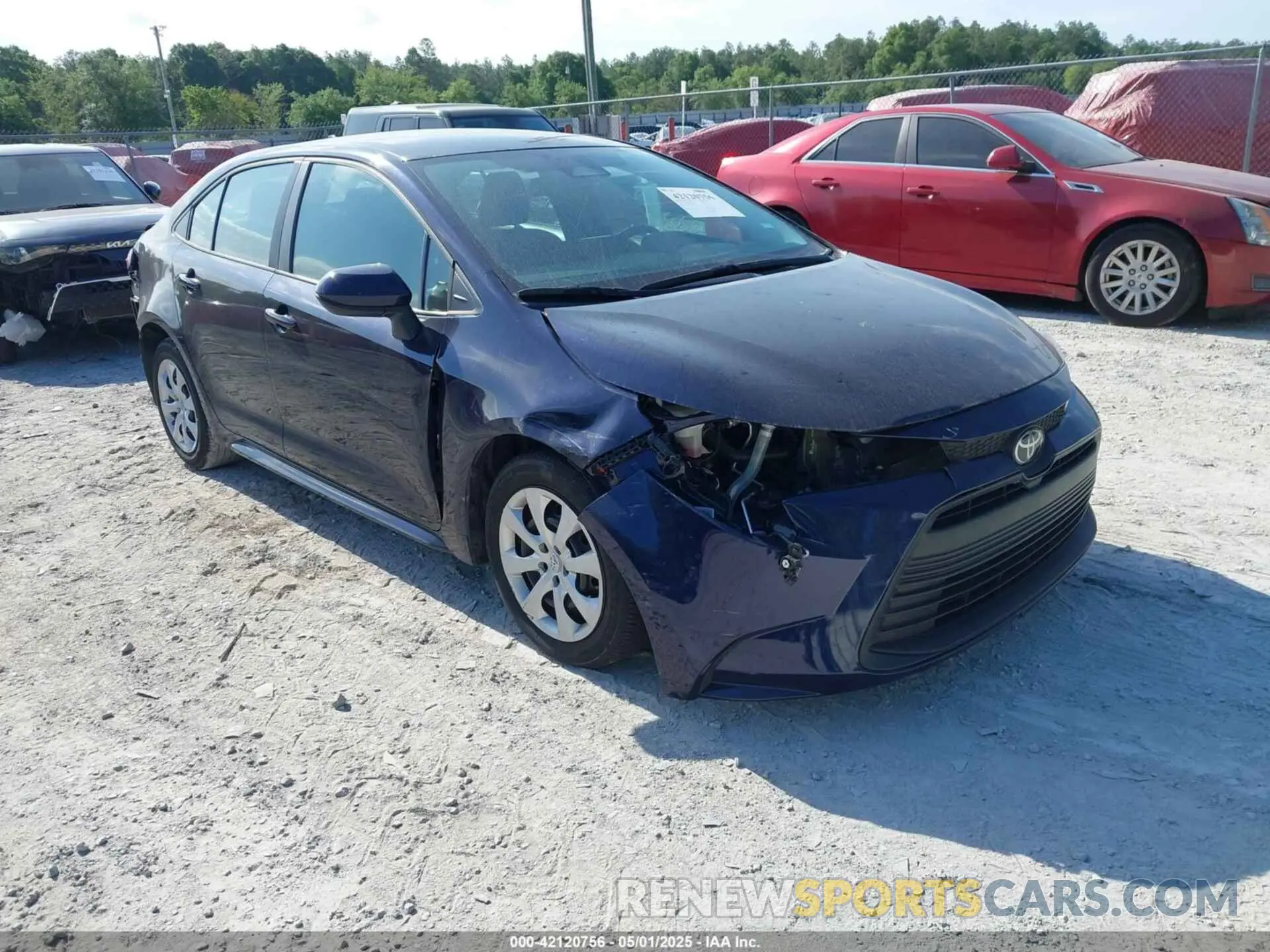 1 fotografías del automóvil dañado 5YFB4MDE2RP144064 TOYOTA COROLLA 2024