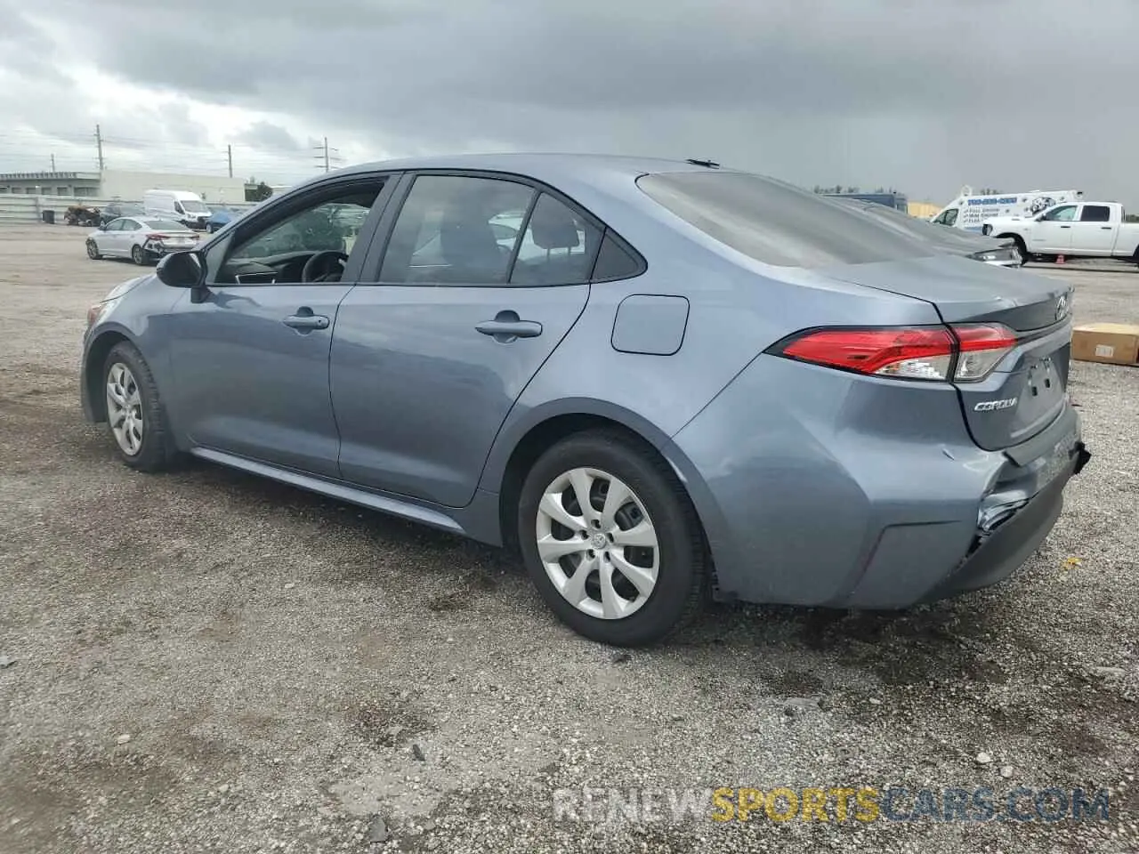 2 fotografías del automóvil dañado 5YFB4MDE2RP145375 TOYOTA COROLLA 2024