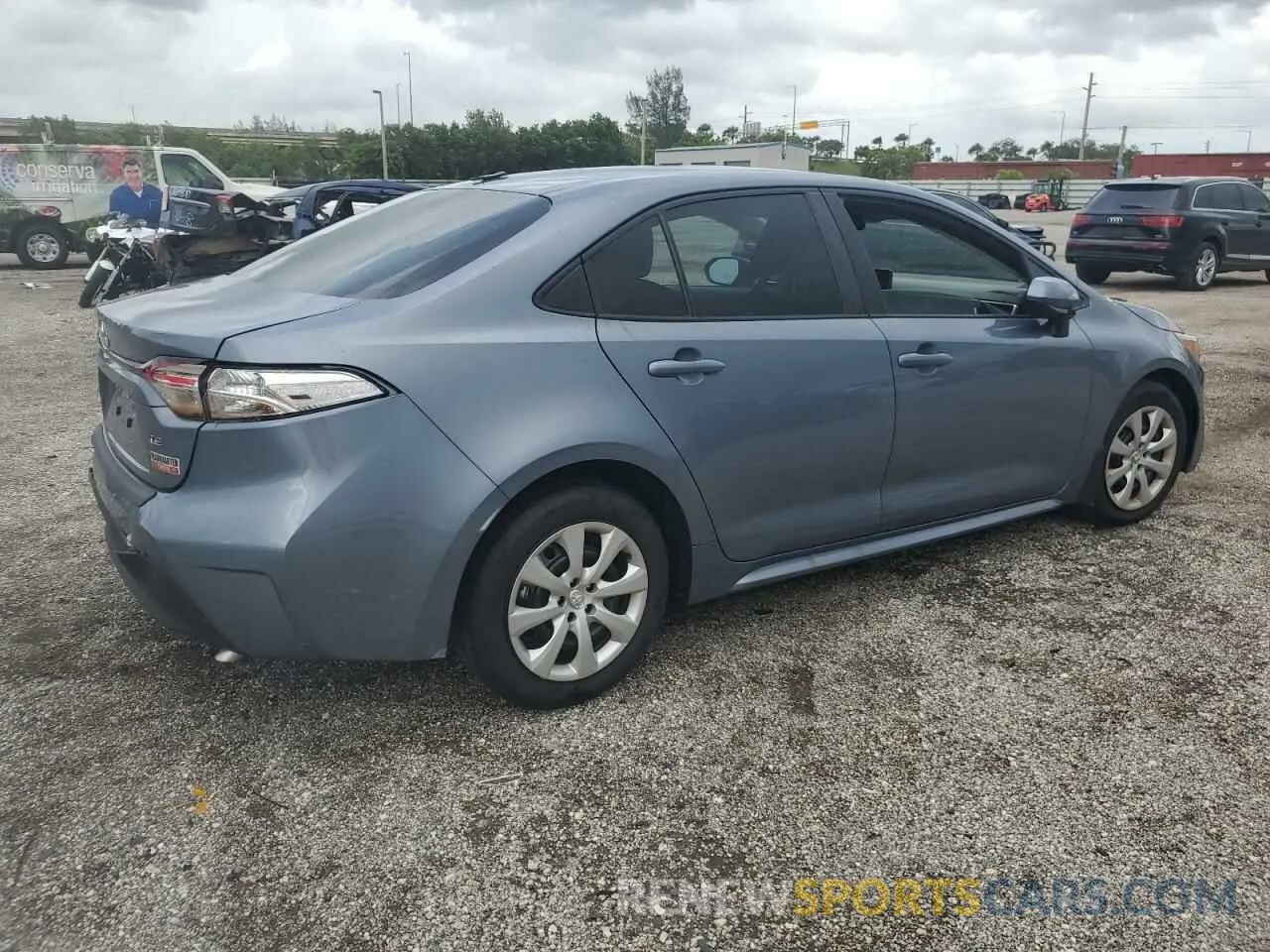 3 fotografías del automóvil dañado 5YFB4MDE2RP145375 TOYOTA COROLLA 2024