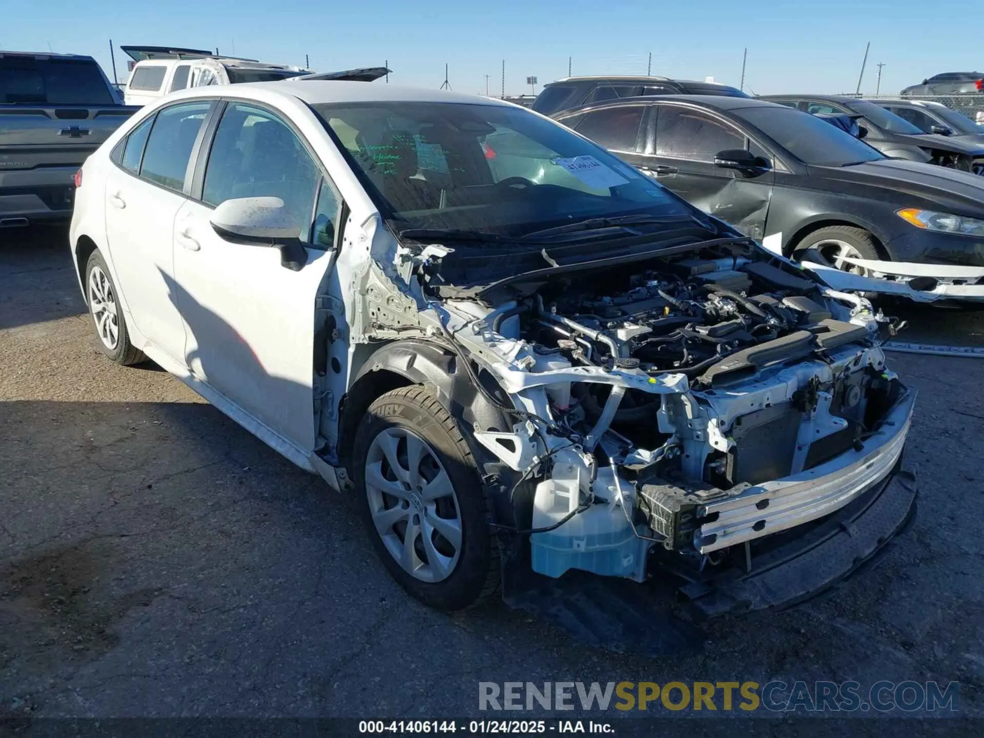 1 fotografías del automóvil dañado 5YFB4MDE2RP147613 TOYOTA COROLLA 2024