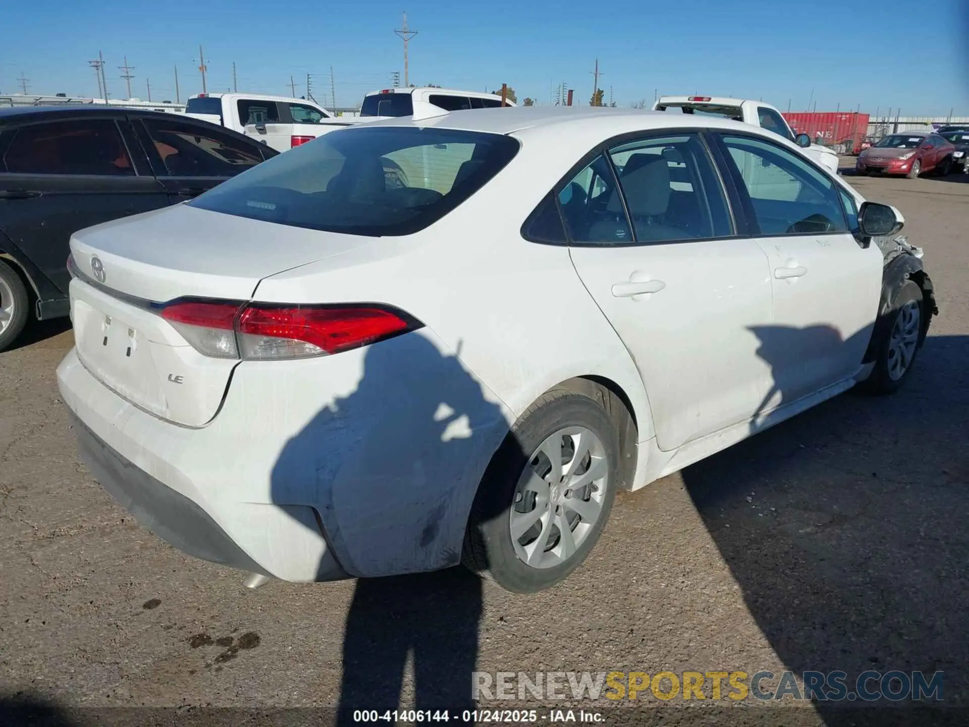 4 fotografías del automóvil dañado 5YFB4MDE2RP147613 TOYOTA COROLLA 2024