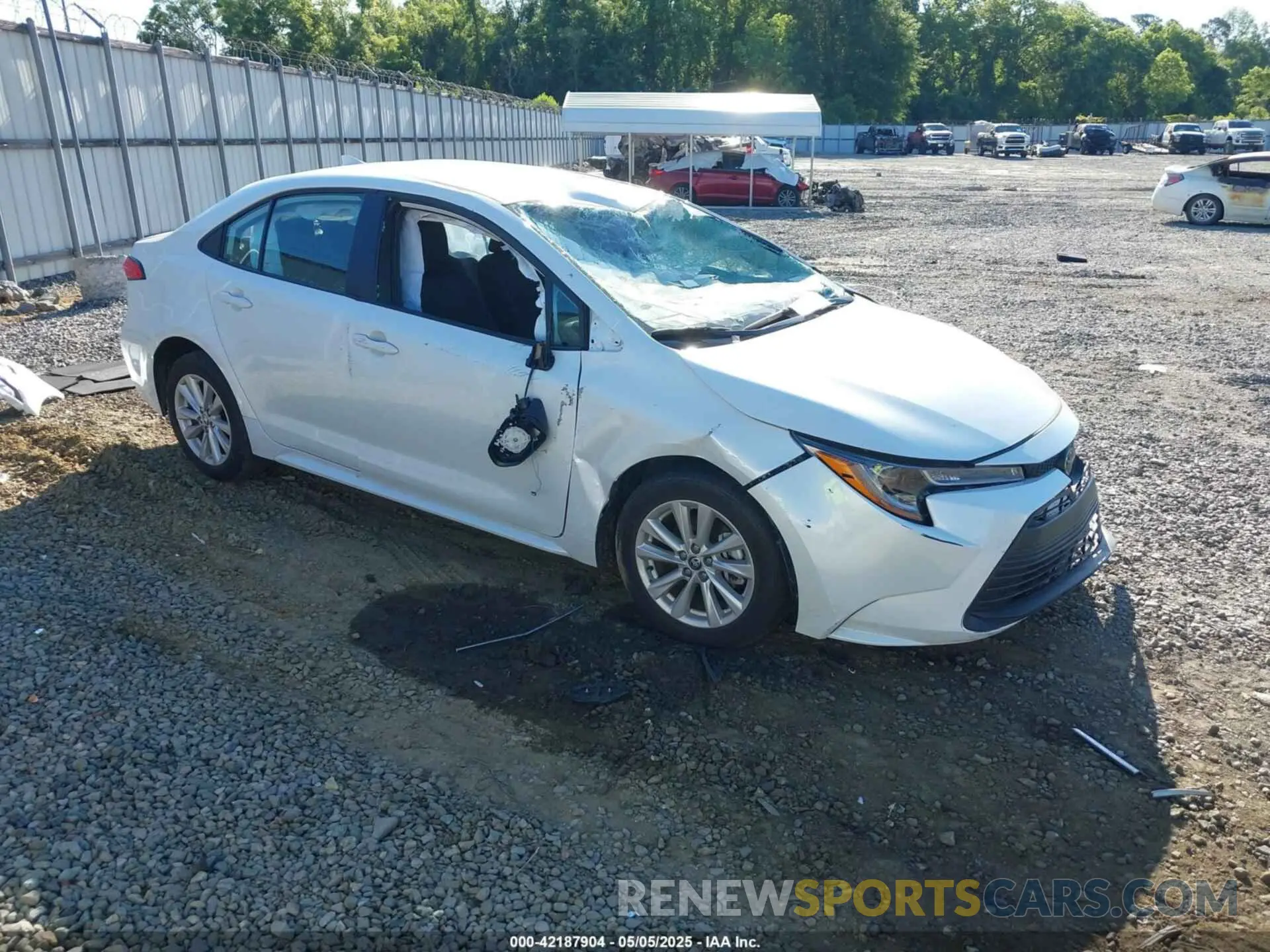 1 fotografías del automóvil dañado 5YFB4MDE2RP152441 TOYOTA COROLLA 2024