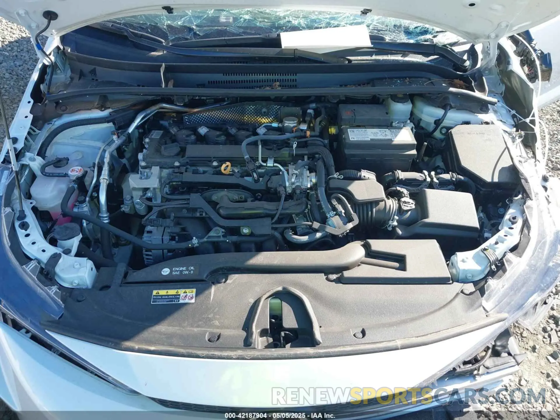 10 fotografías del automóvil dañado 5YFB4MDE2RP152441 TOYOTA COROLLA 2024