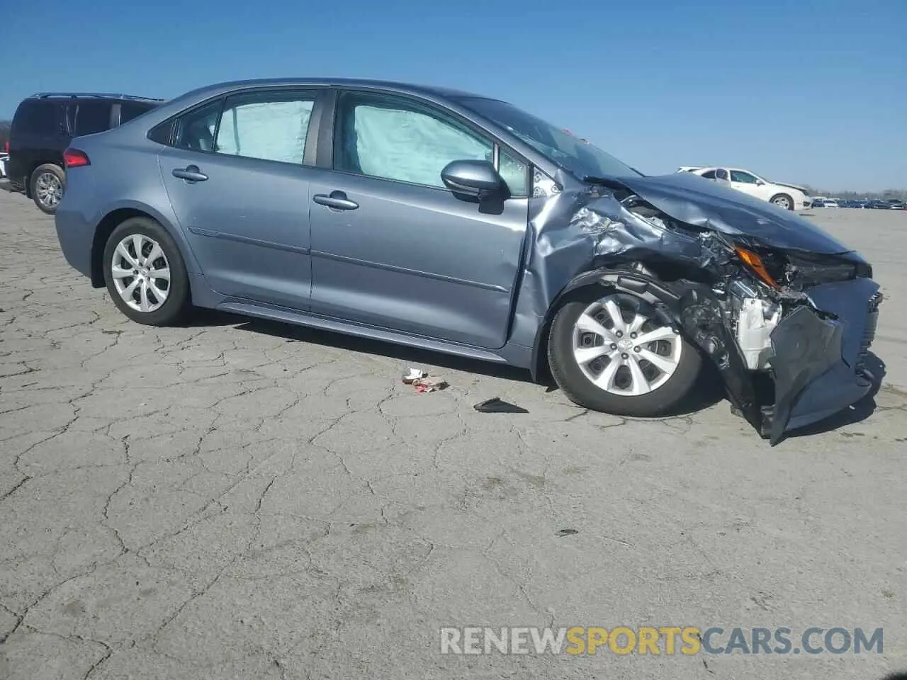 4 fotografías del automóvil dañado 5YFB4MDE2RP157736 TOYOTA COROLLA 2024