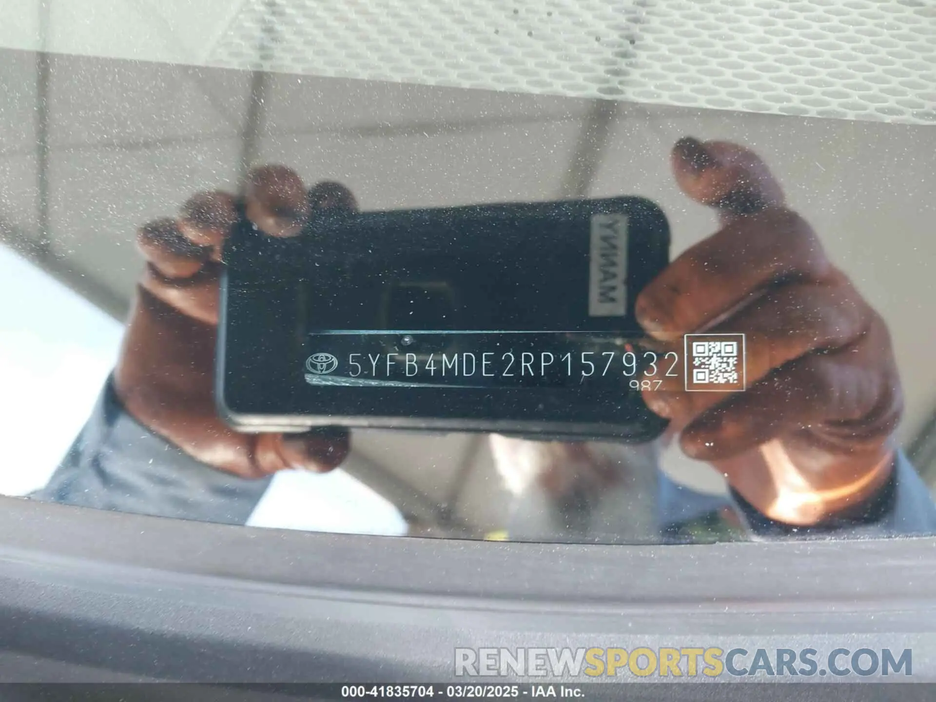 9 fotografías del automóvil dañado 5YFB4MDE2RP157932 TOYOTA COROLLA 2024