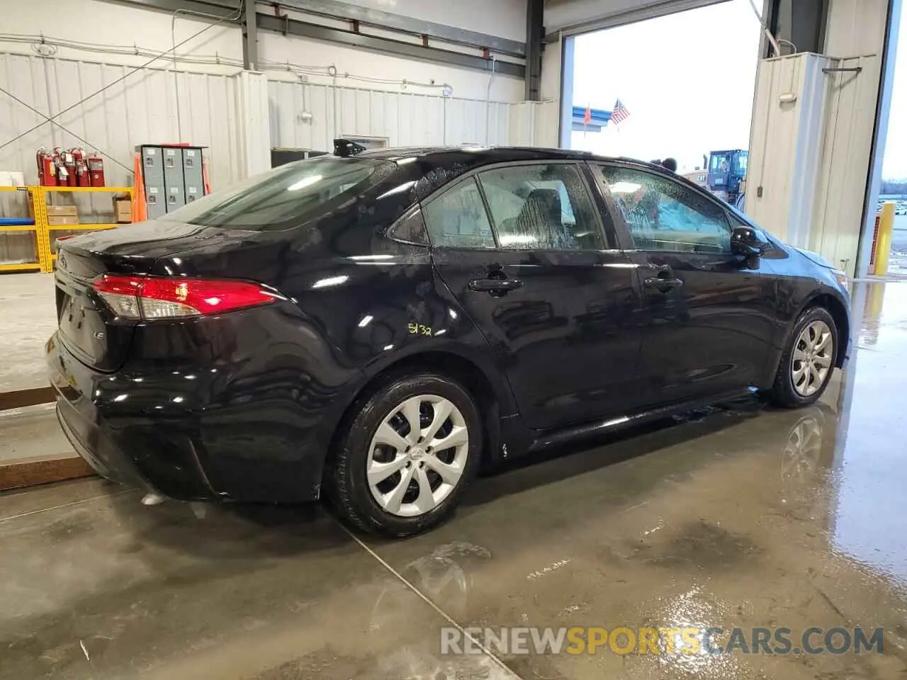 3 fotografías del automóvil dañado 5YFB4MDE2RP170485 TOYOTA COROLLA 2024