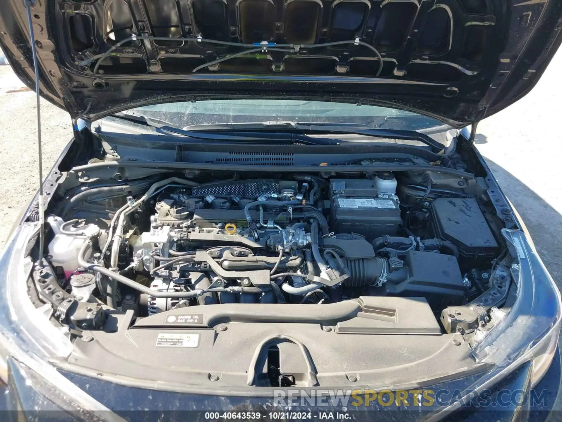 10 fotografías del automóvil dañado 5YFB4MDE2RP178344 TOYOTA COROLLA 2024