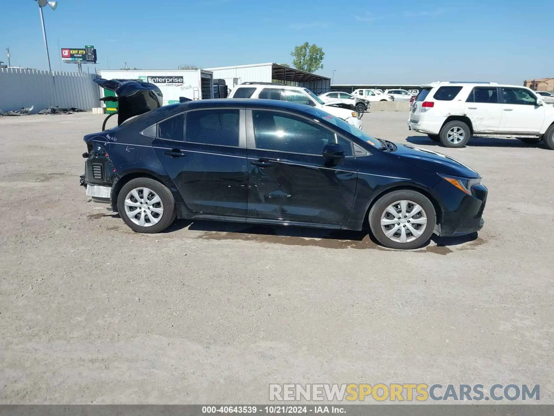 14 fotografías del automóvil dañado 5YFB4MDE2RP178344 TOYOTA COROLLA 2024