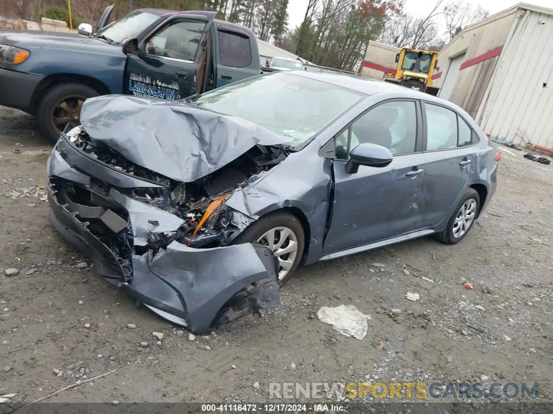 2 fotografías del automóvil dañado 5YFB4MDE2RP181597 TOYOTA COROLLA 2024
