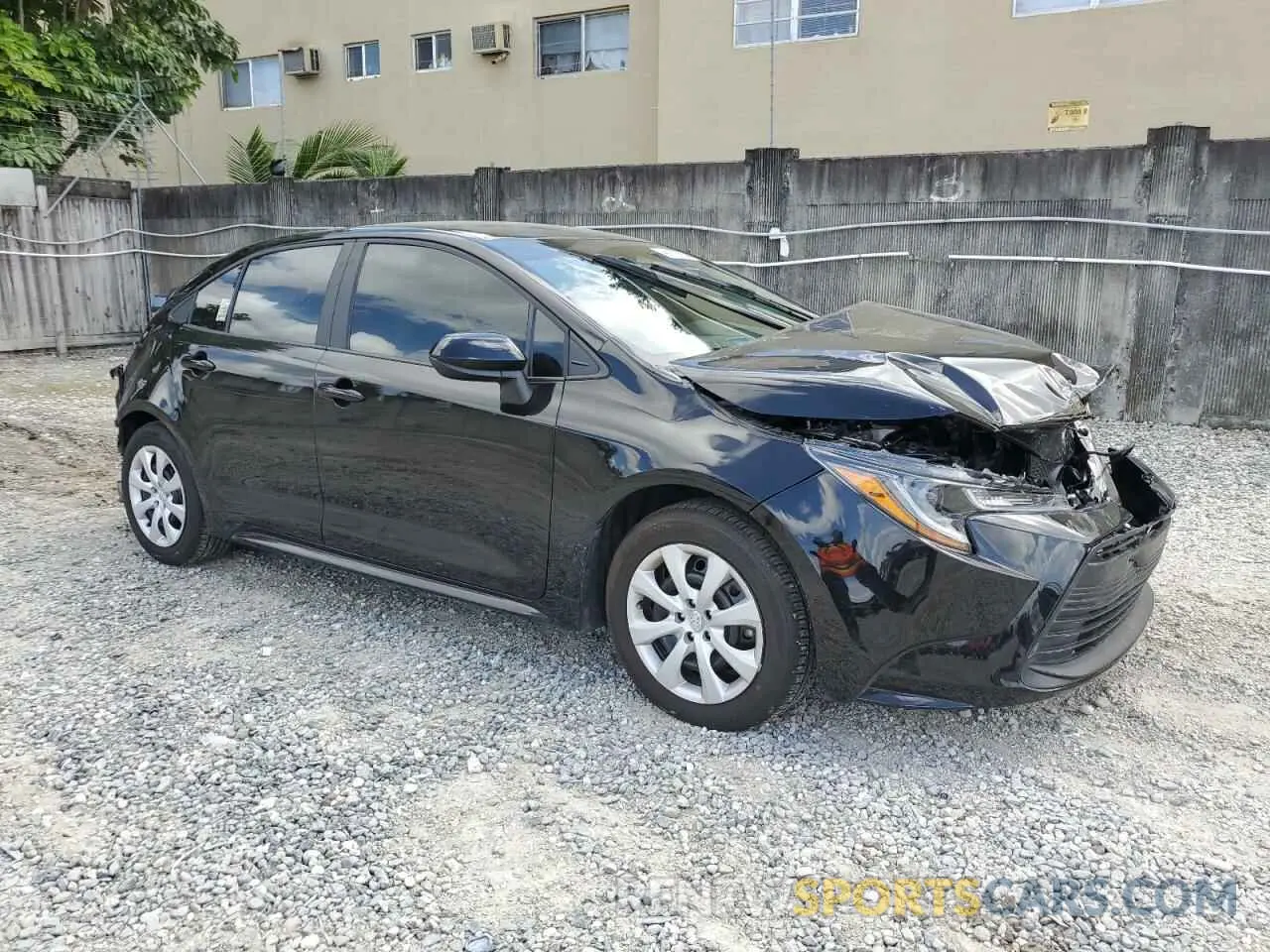 4 fotografías del automóvil dañado 5YFB4MDE2RP184936 TOYOTA COROLLA 2024
