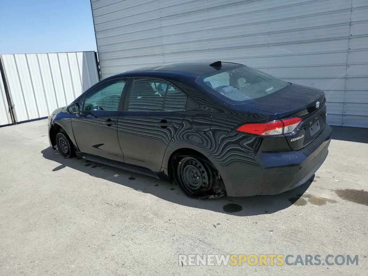 2 fotografías del automóvil dañado 5YFB4MDE2RP189375 TOYOTA COROLLA 2024