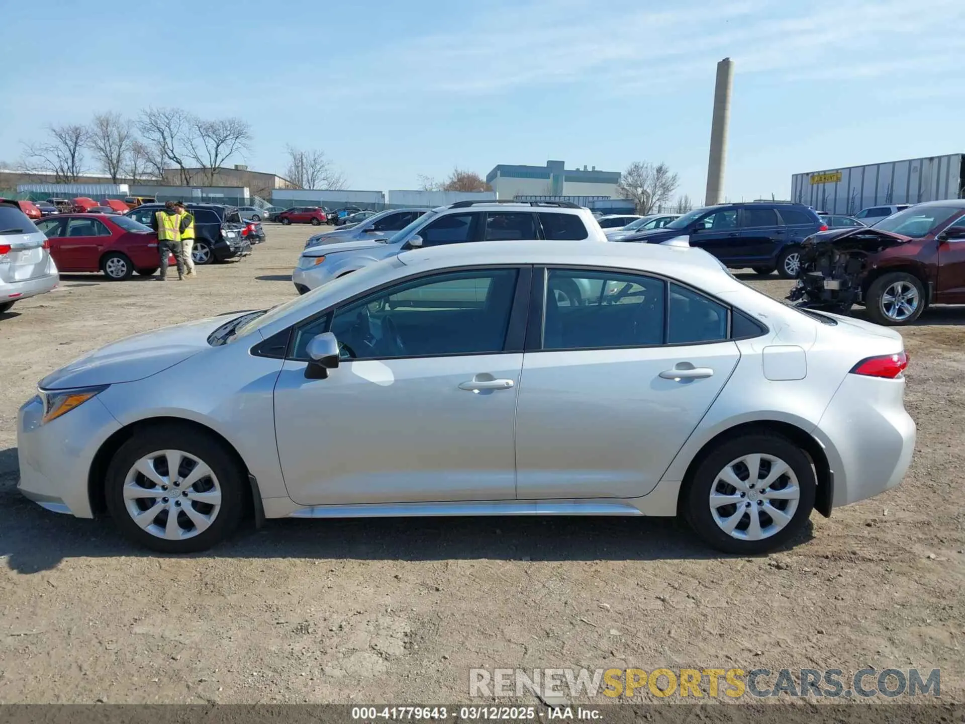 14 fotografías del automóvil dañado 5YFB4MDE2RP190171 TOYOTA COROLLA 2024