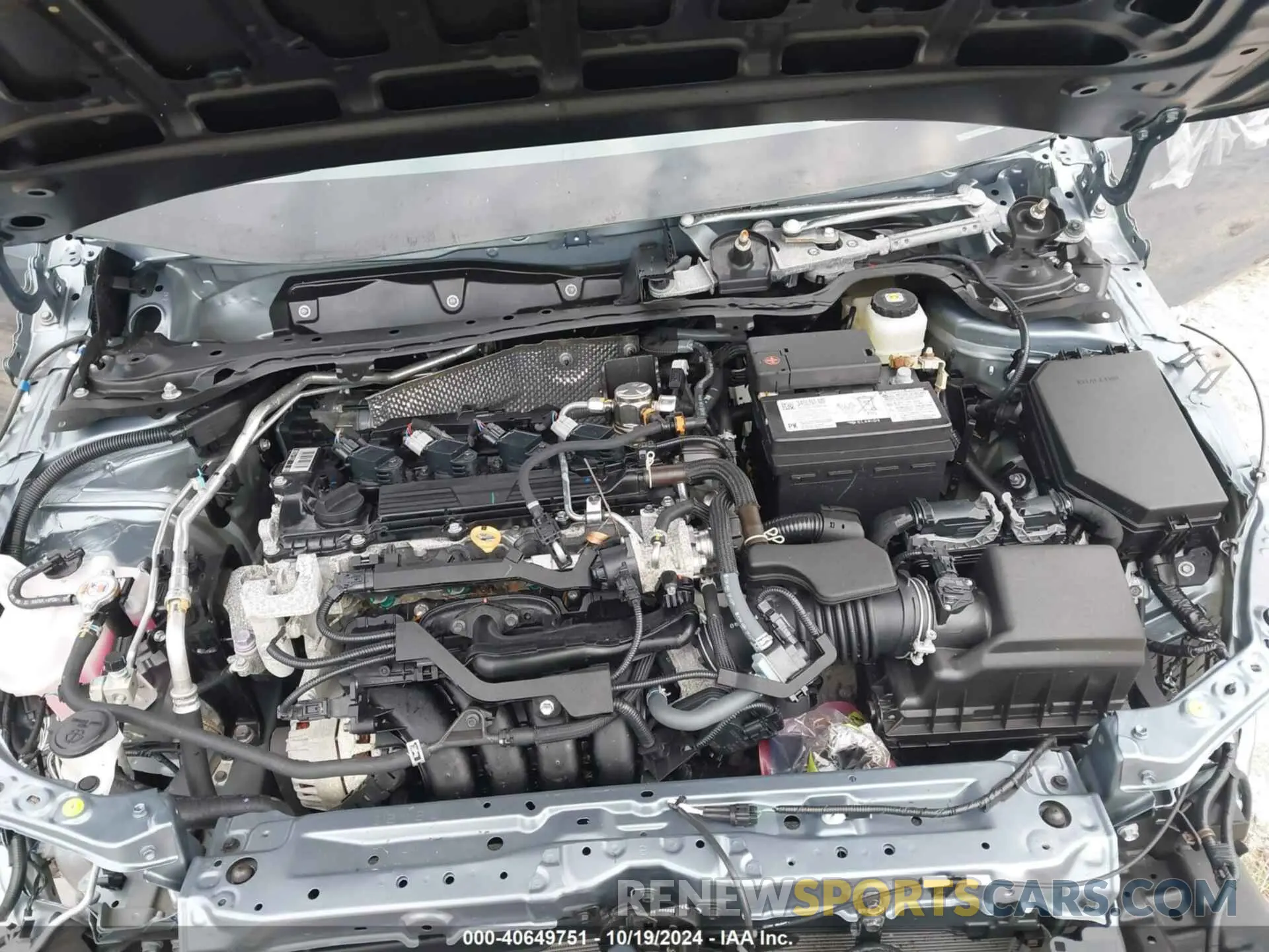 10 fotografías del automóvil dañado 5YFB4MDE2RP193569 TOYOTA COROLLA 2024