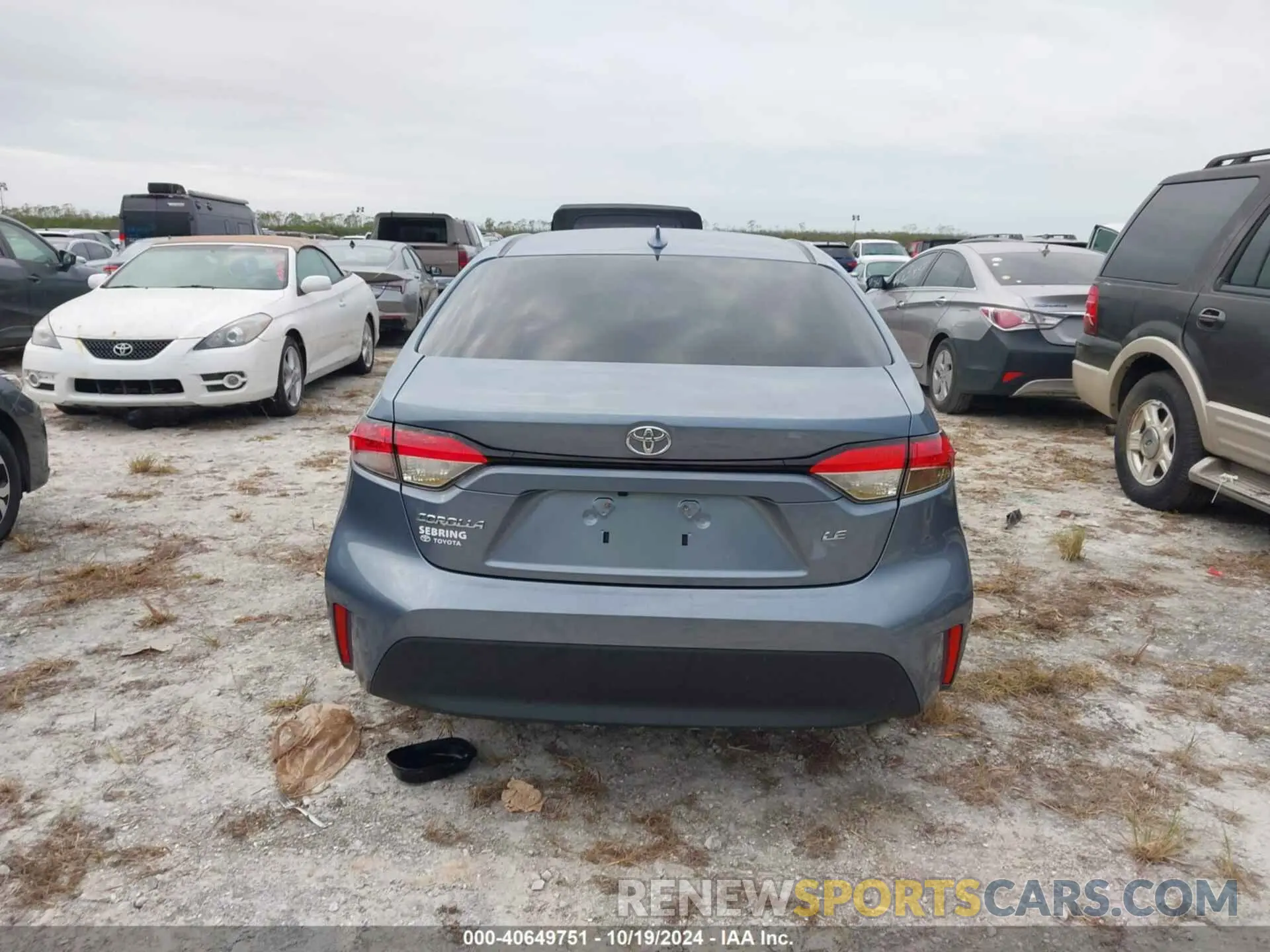 16 fotografías del automóvil dañado 5YFB4MDE2RP193569 TOYOTA COROLLA 2024