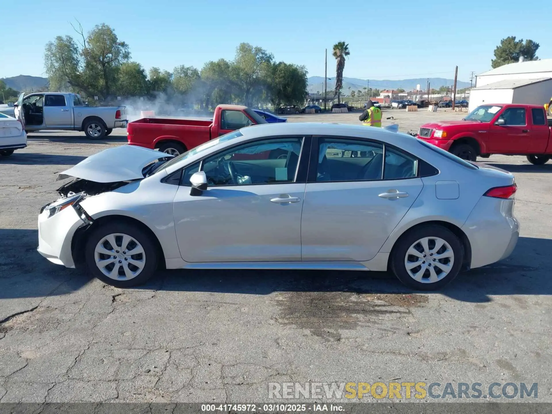 14 fotografías del automóvil dañado 5YFB4MDE2RP198013 TOYOTA COROLLA 2024