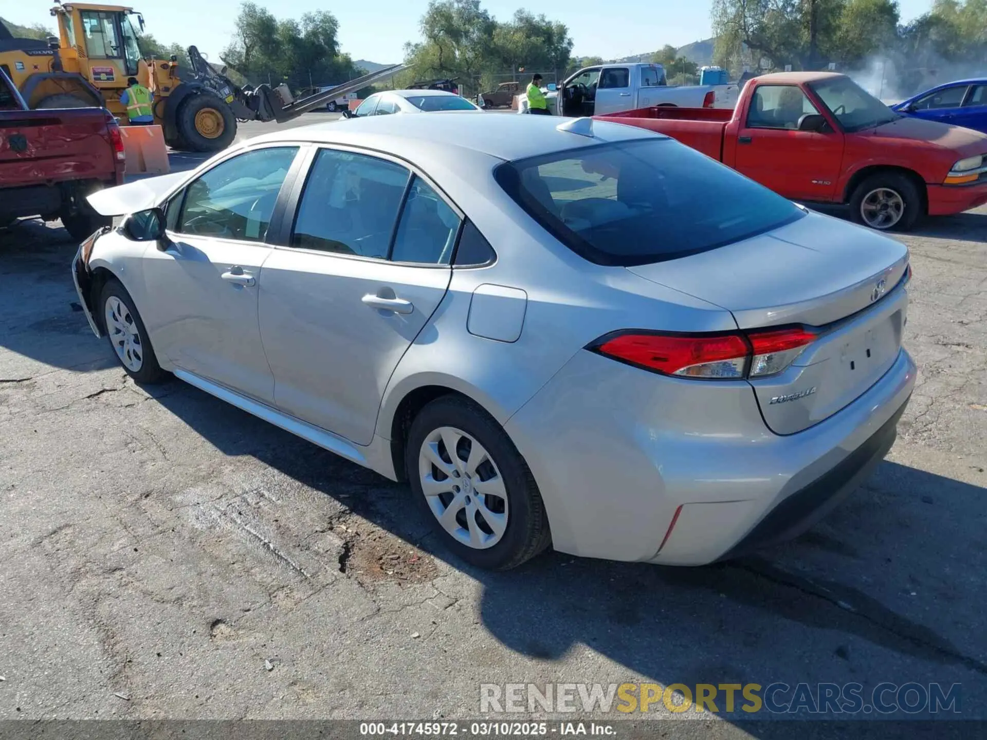 3 fotografías del automóvil dañado 5YFB4MDE2RP198013 TOYOTA COROLLA 2024
