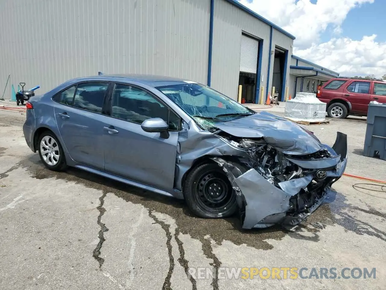 4 fotografías del automóvil dañado 5YFB4MDE2RP205140 TOYOTA COROLLA 2024