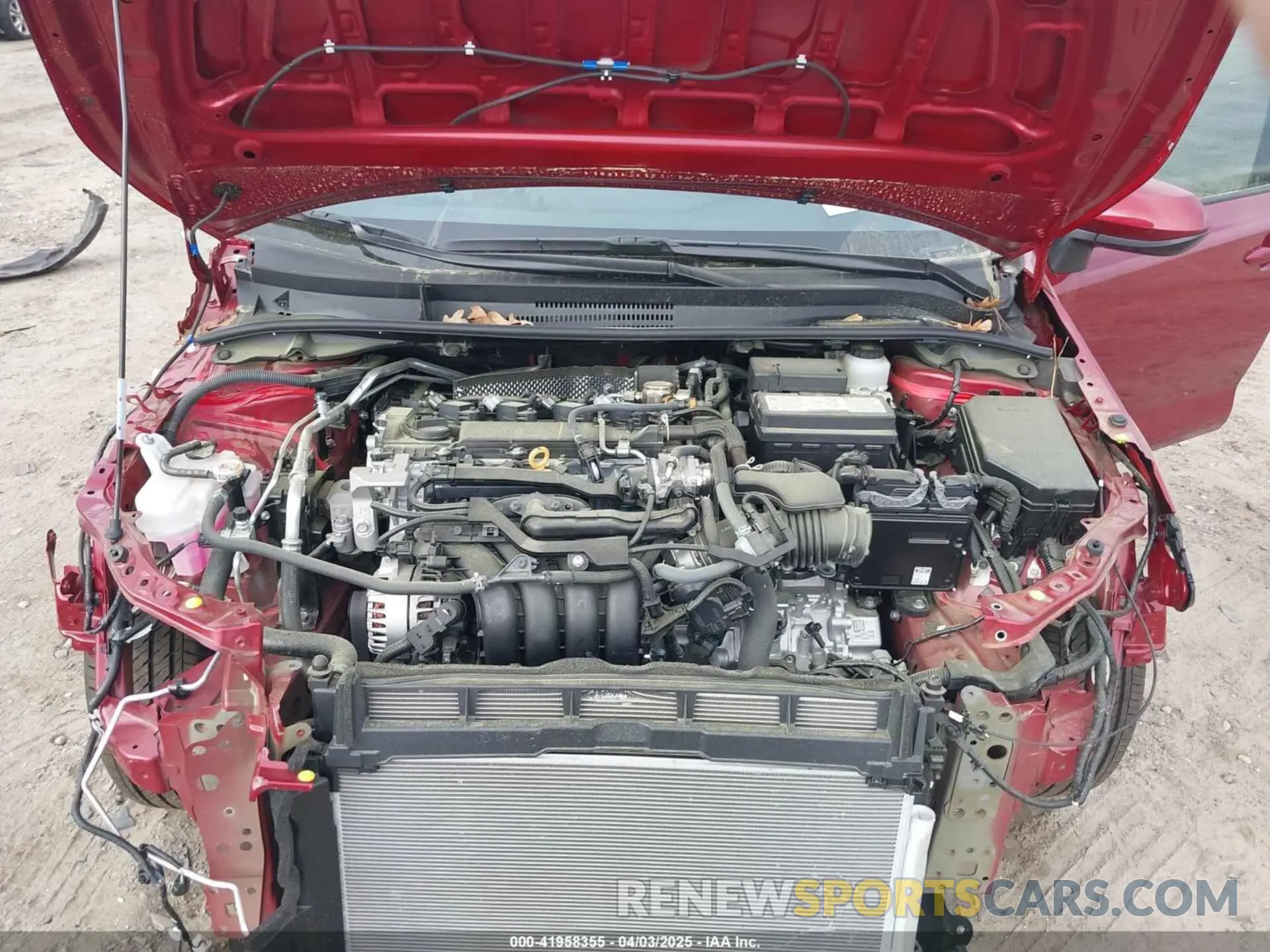 10 fotografías del automóvil dañado 5YFB4MDE2RP211326 TOYOTA COROLLA 2024